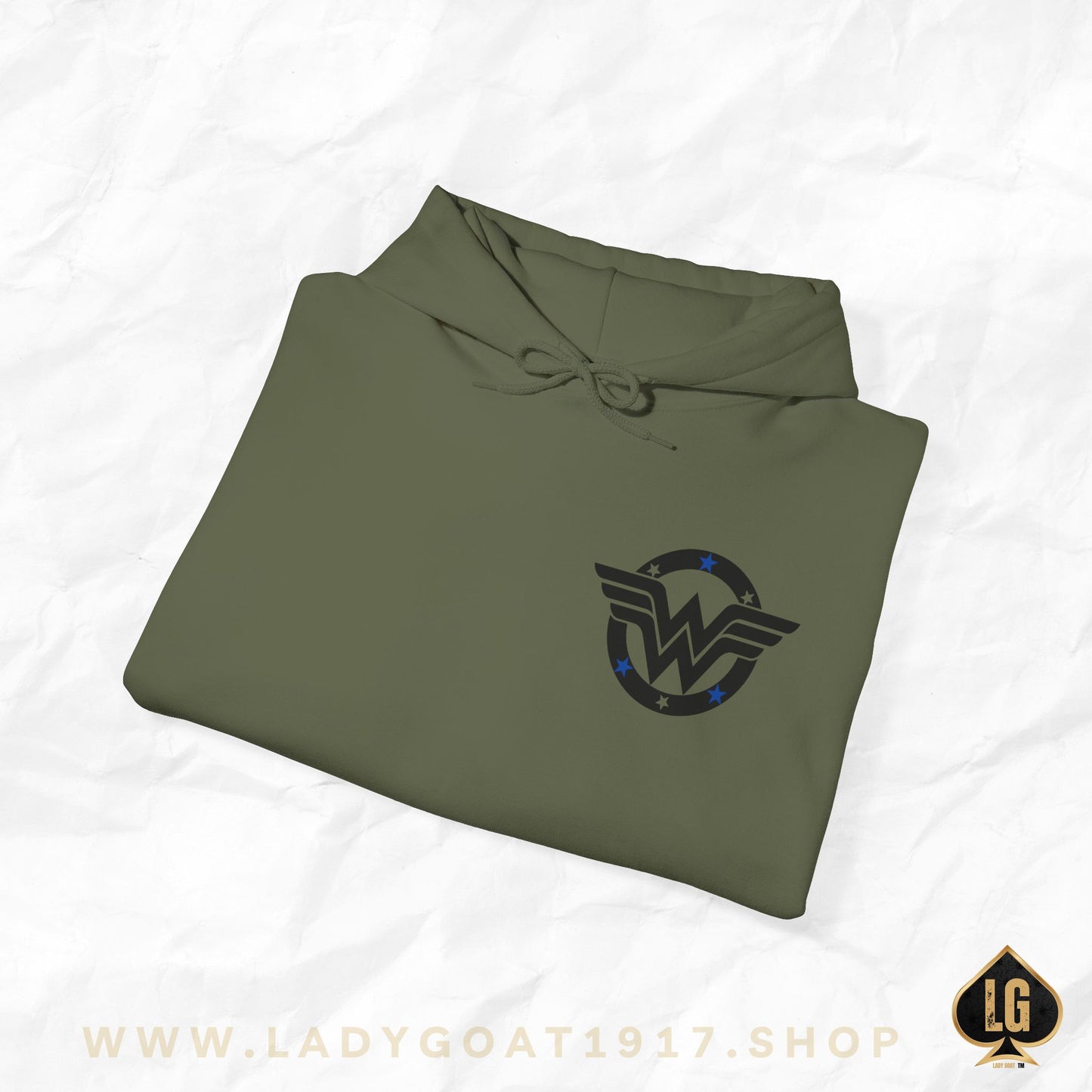 WW Blue Line Unisex Hoodie