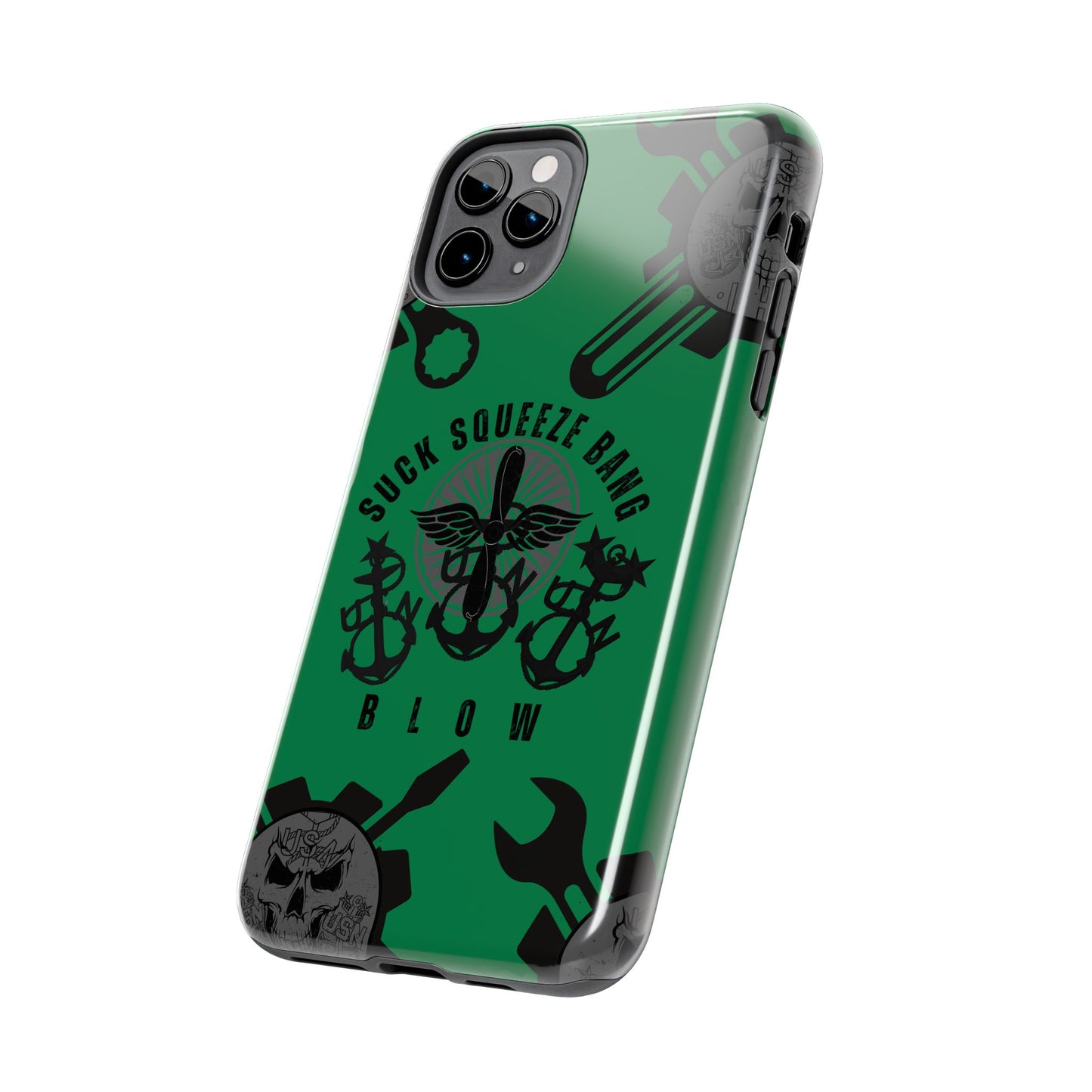 AD Mech Goat Tough Phone Cases
