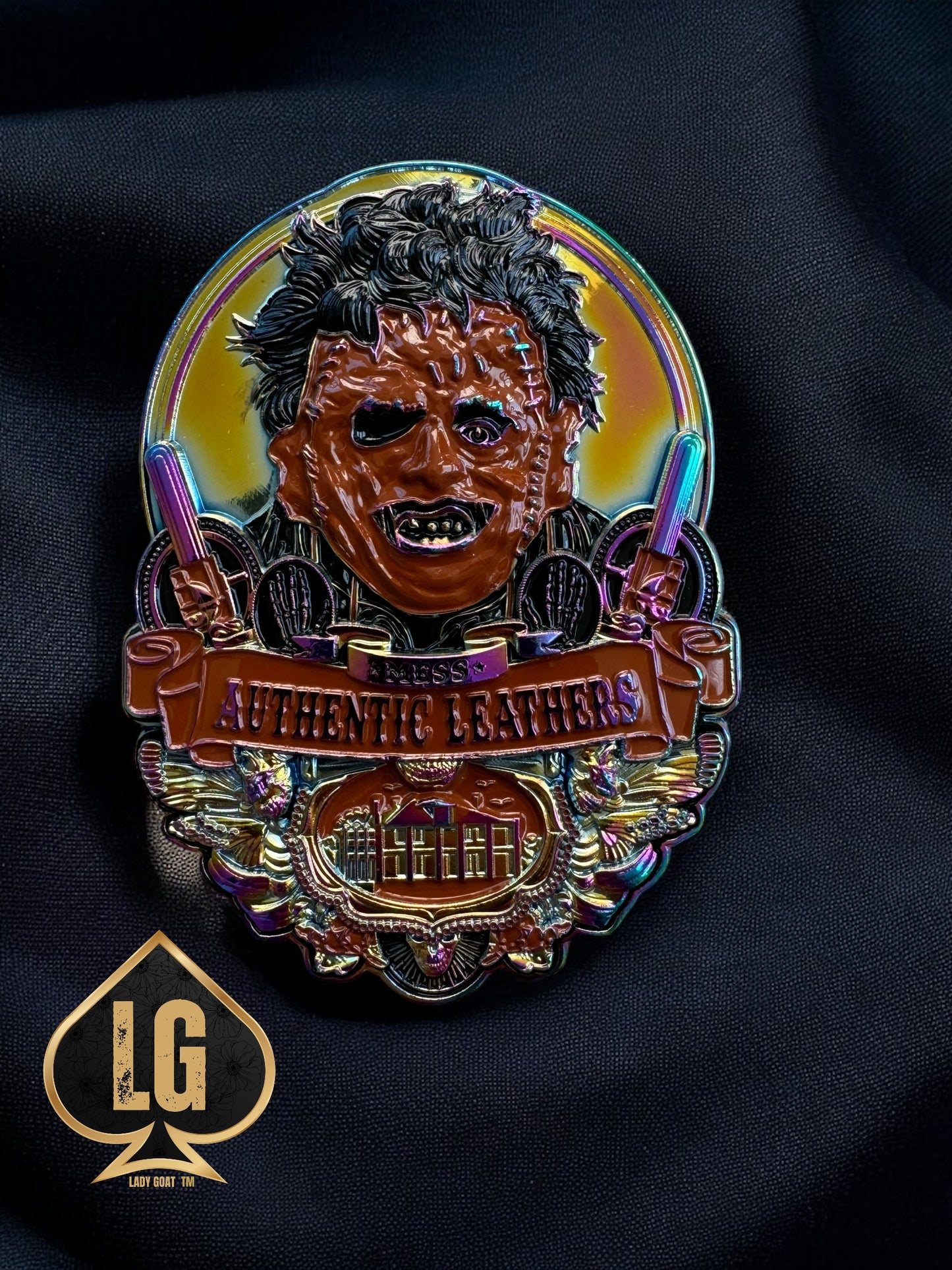 Chainsaw Horror Challenge Coin 22”