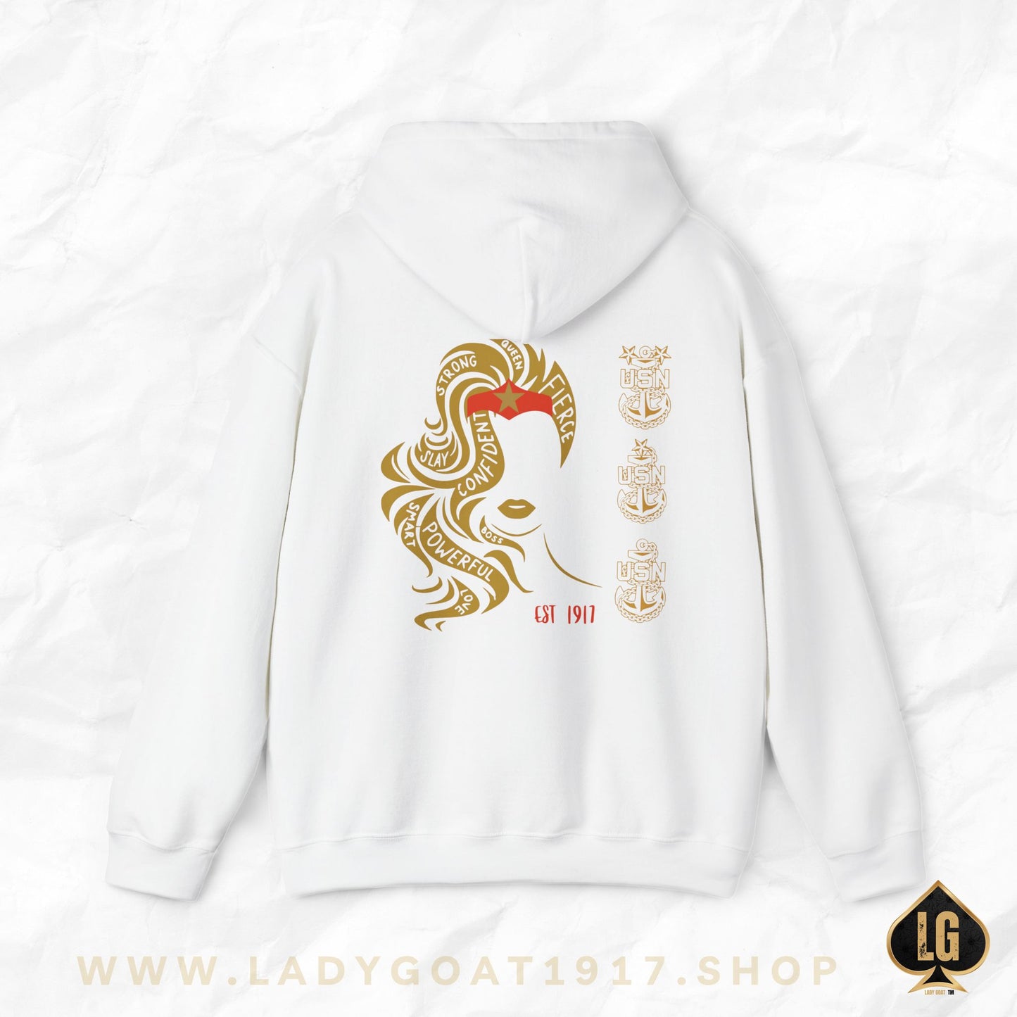 WW OG Long Hair Gold Hoodie