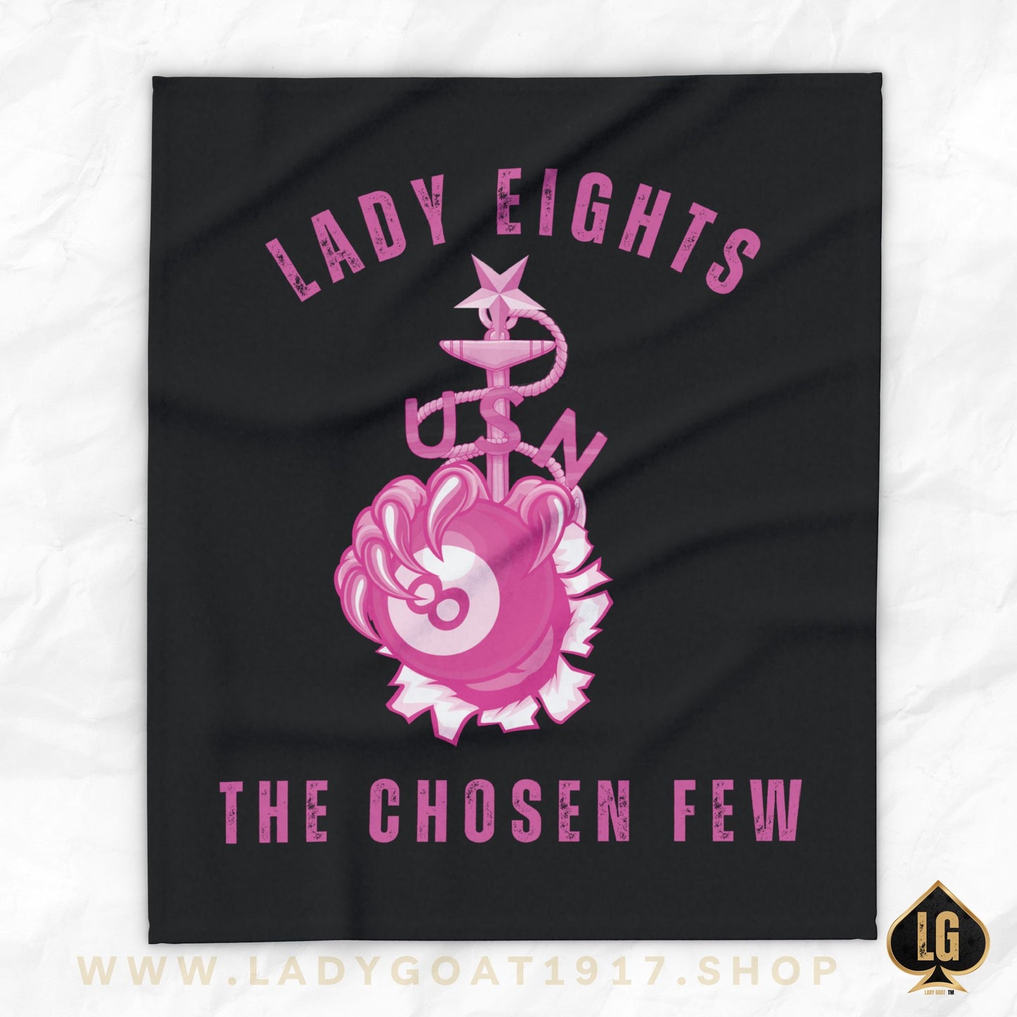 Lady Eights Fleece Blanket