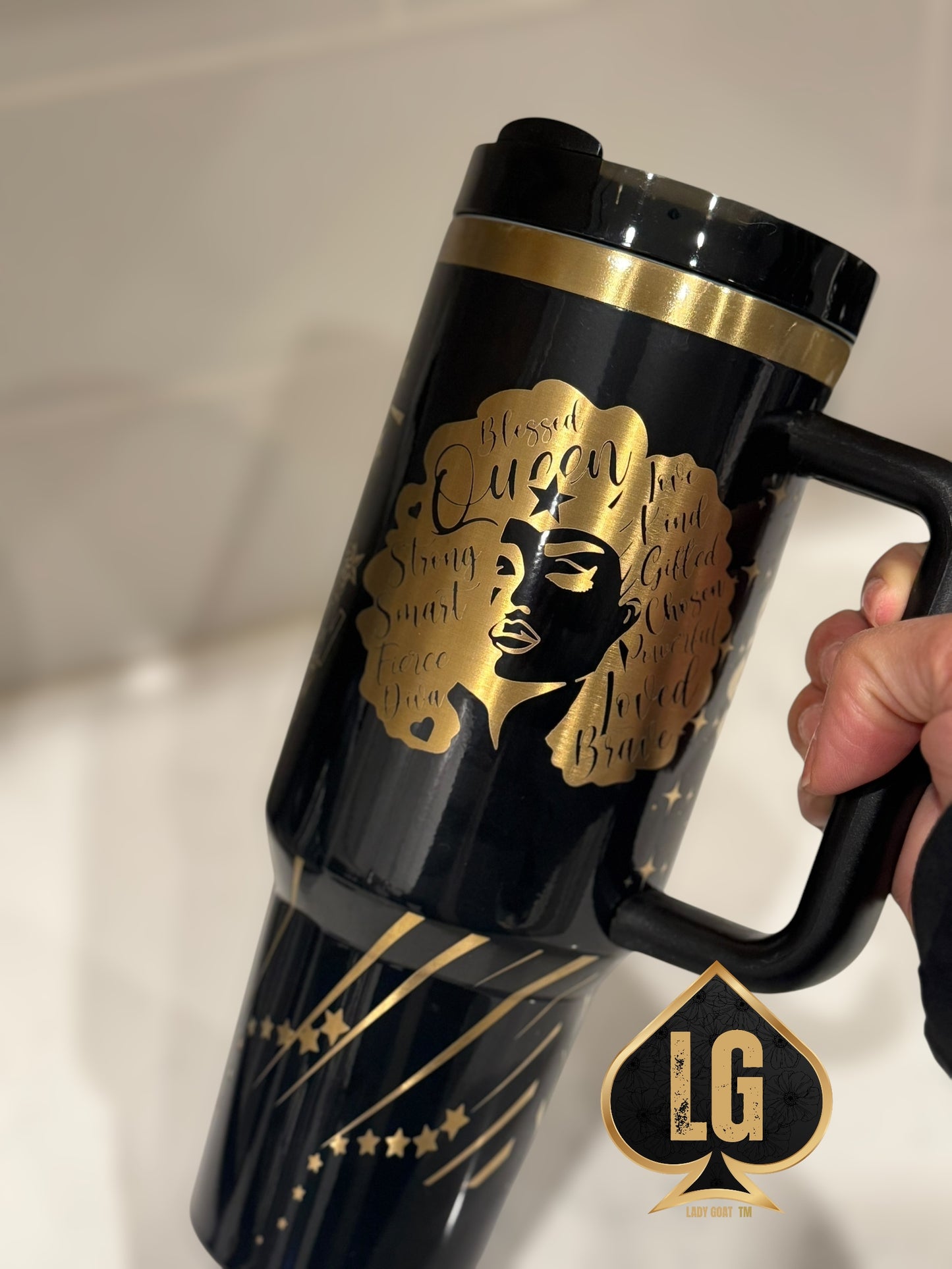 WW OG Diva Gold 40 oz Tumbler