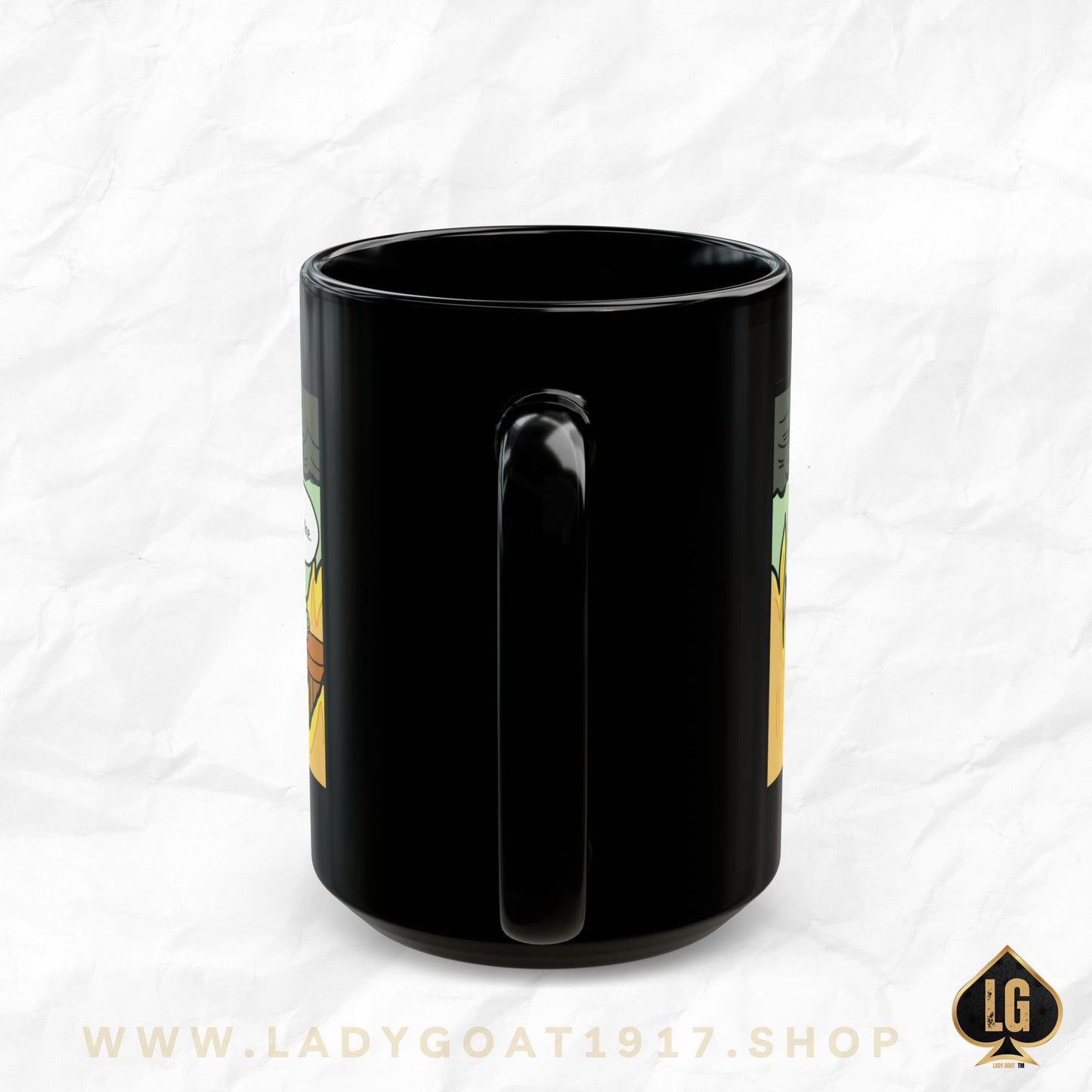 This is Fine ! V1 SCPO Black Mug