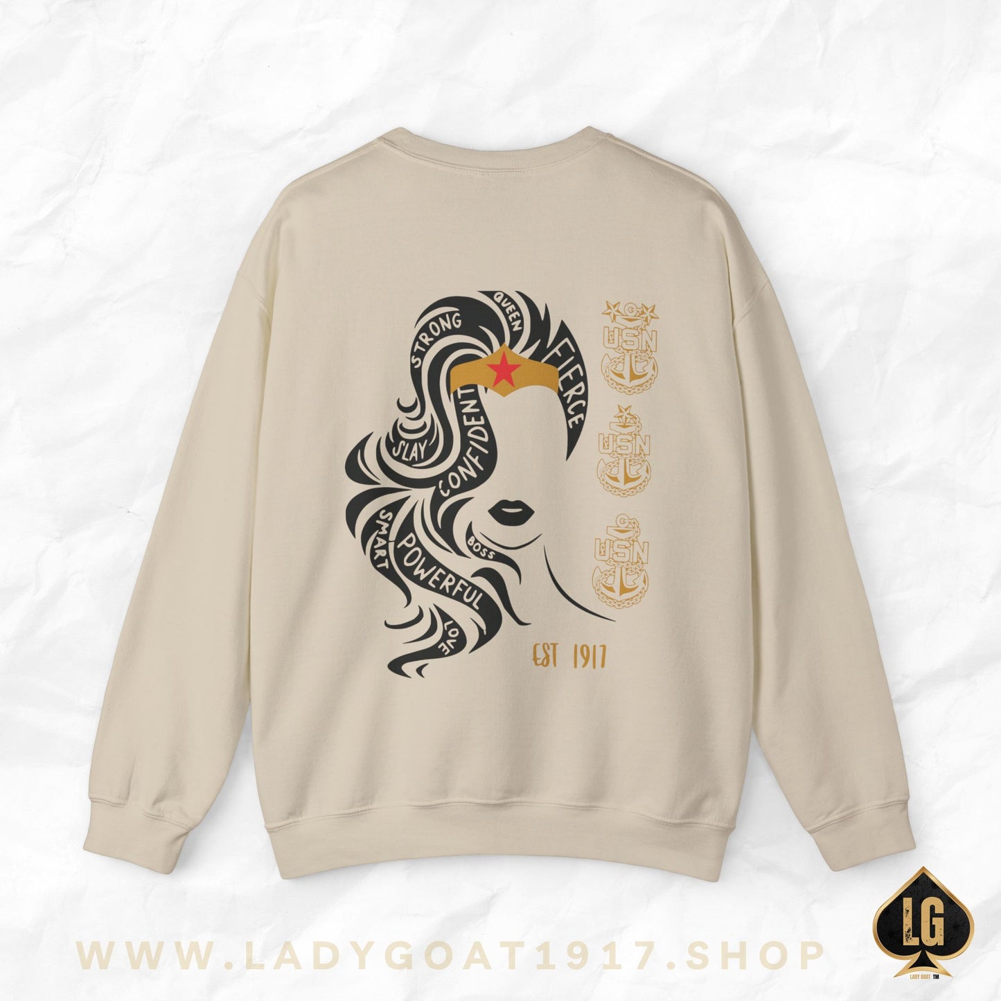 WW O.G Long Hair Unisex Crewneck Sweater