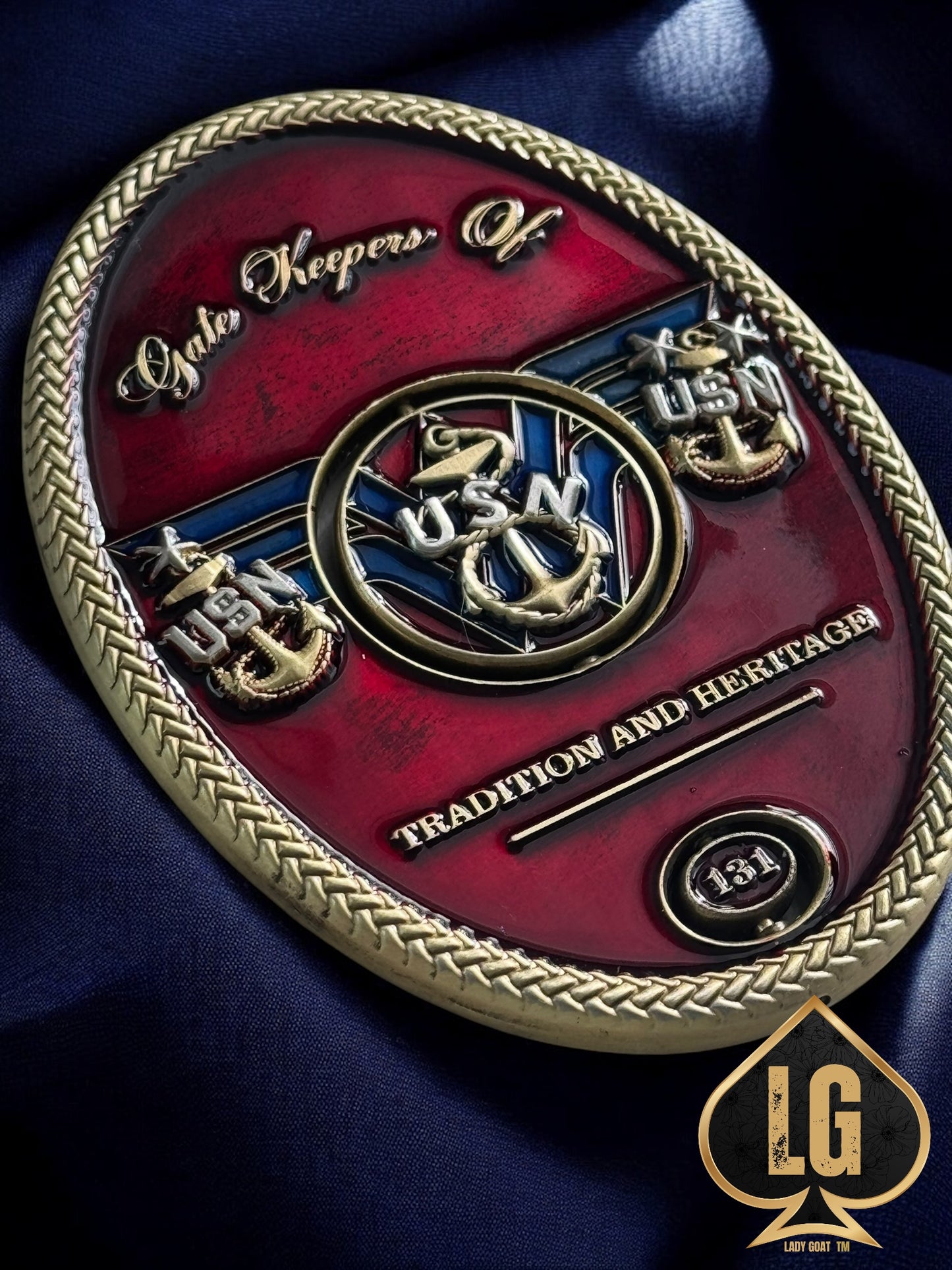 131 WW Gate Keeper Challenge Coin 24”