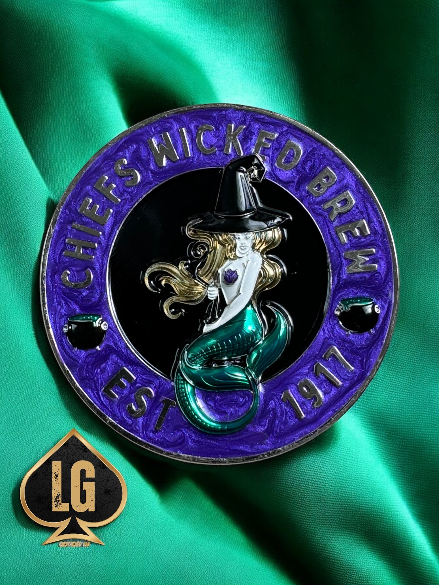 Chiefs Wicked Brew Challenge Coin V2