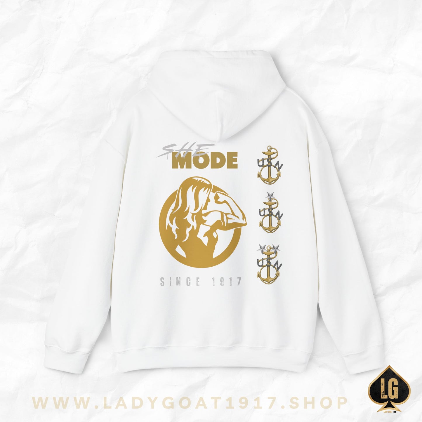 She Mode Unisex Hoodie