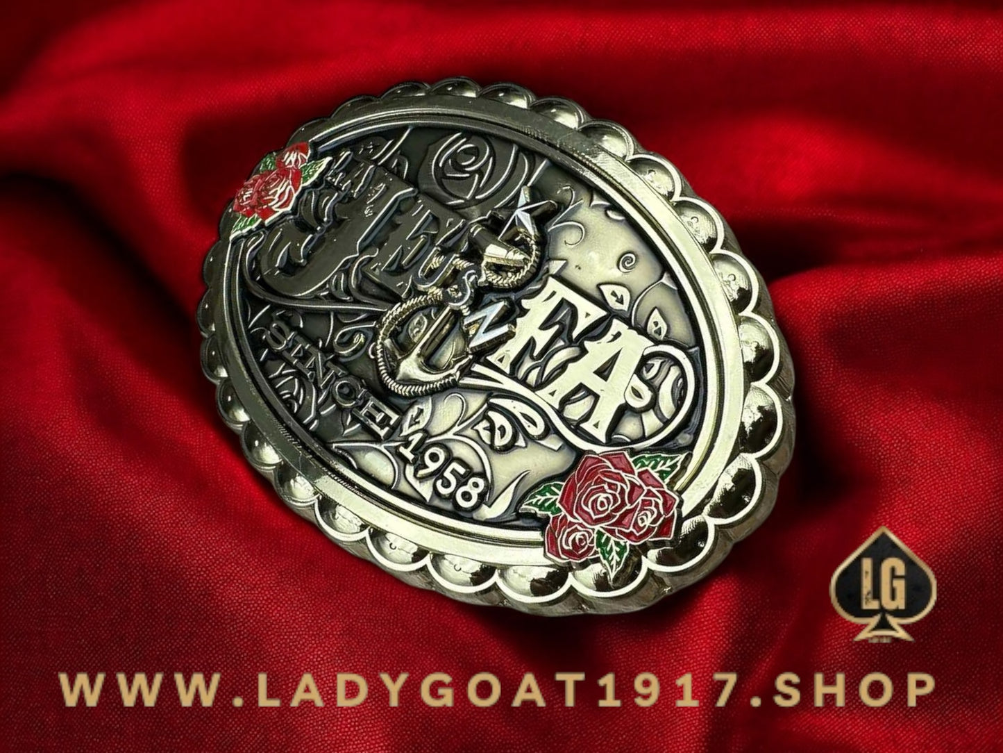 Jefa SCPO Belt Buckle 25"๐น