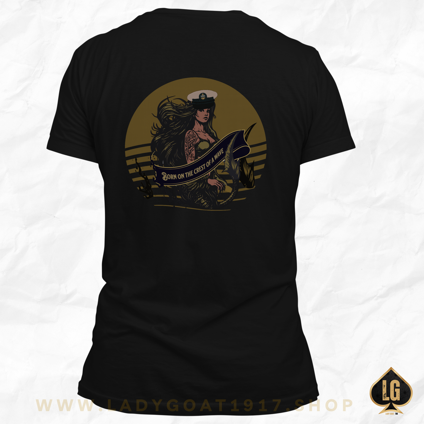 Crest of a Wave Mermaid Tee