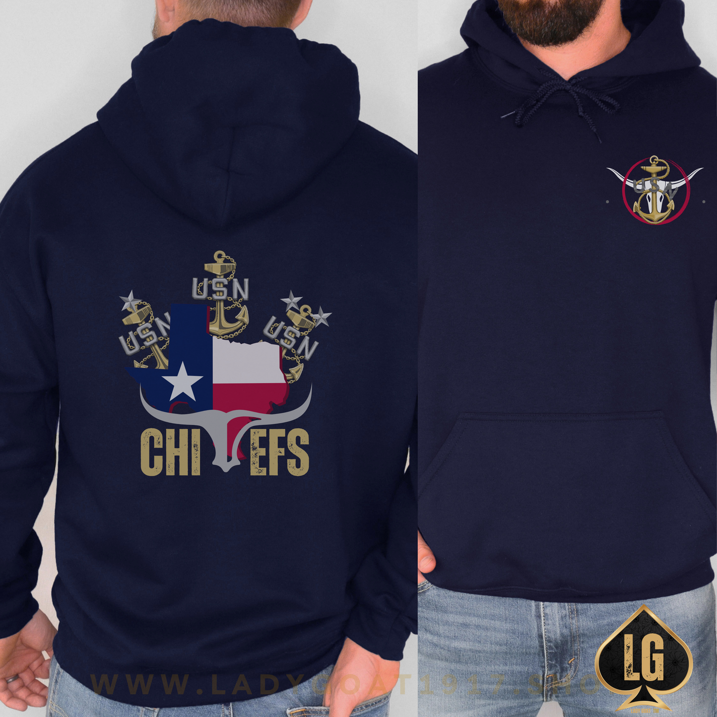 Texas Goat Unisex Hoodie