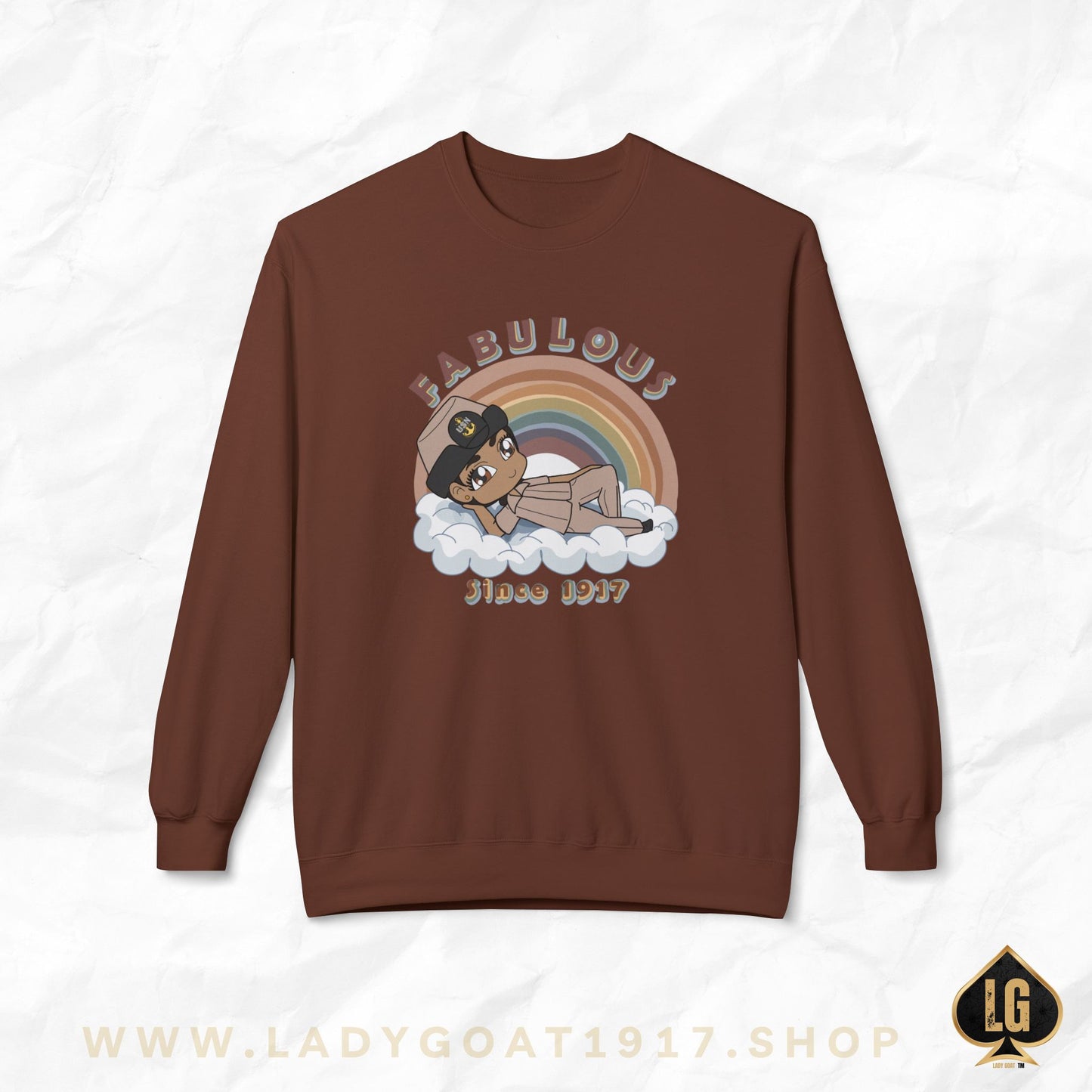 Fabulous V1 Unizex Softstyle Fleece Sweatshirt