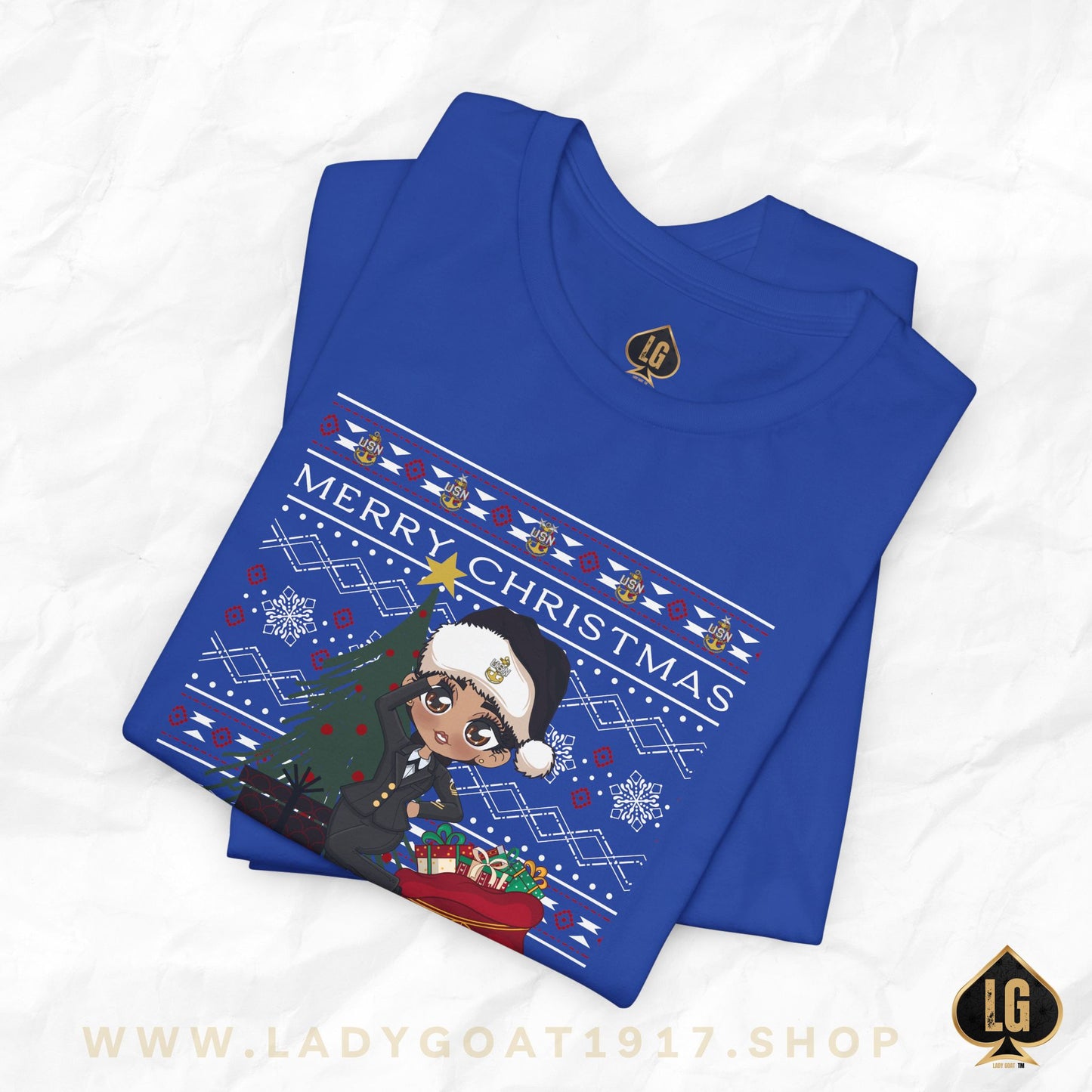 Christmas Blues V4 Unisex Tee