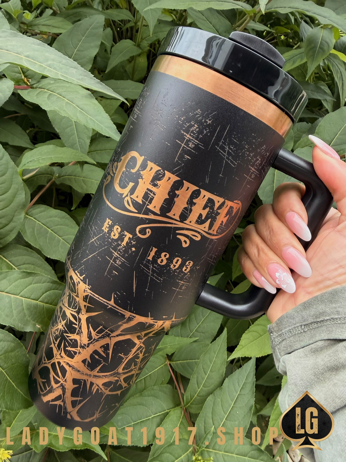 Chief Season 40oz Tumbler CPO Black