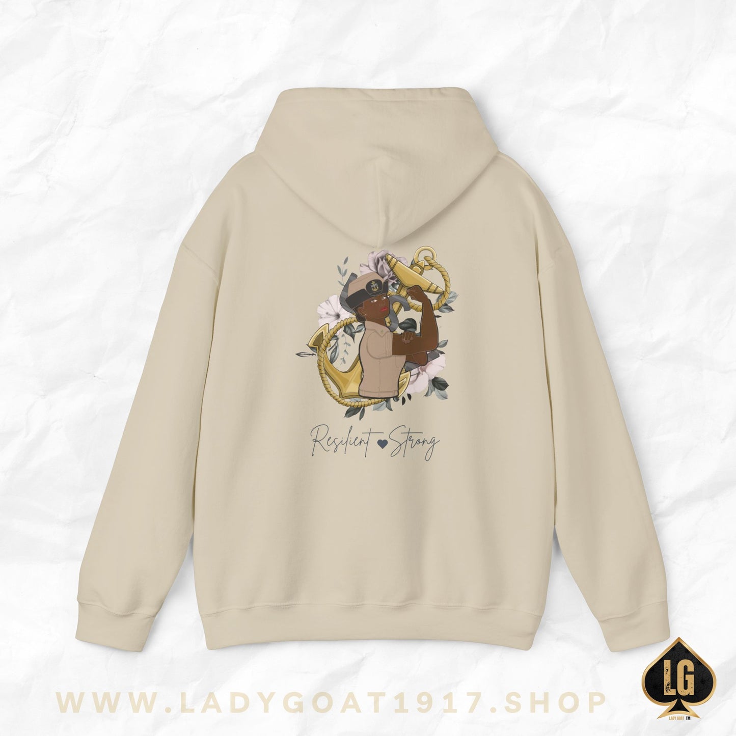 Resilient and Strong V5 Bucket Unisex Hoodie