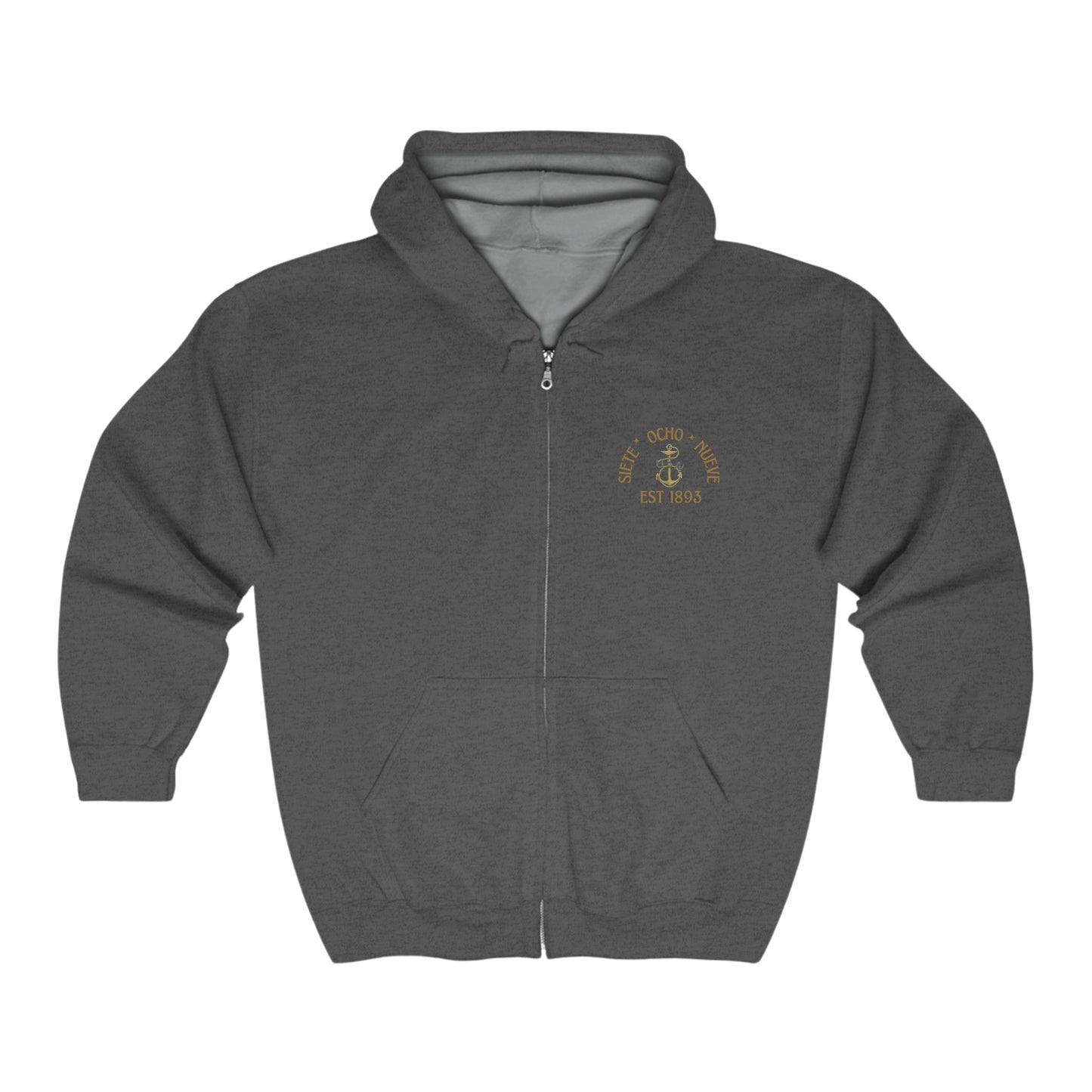 El Jefe Zip Up Unisex Hoodie