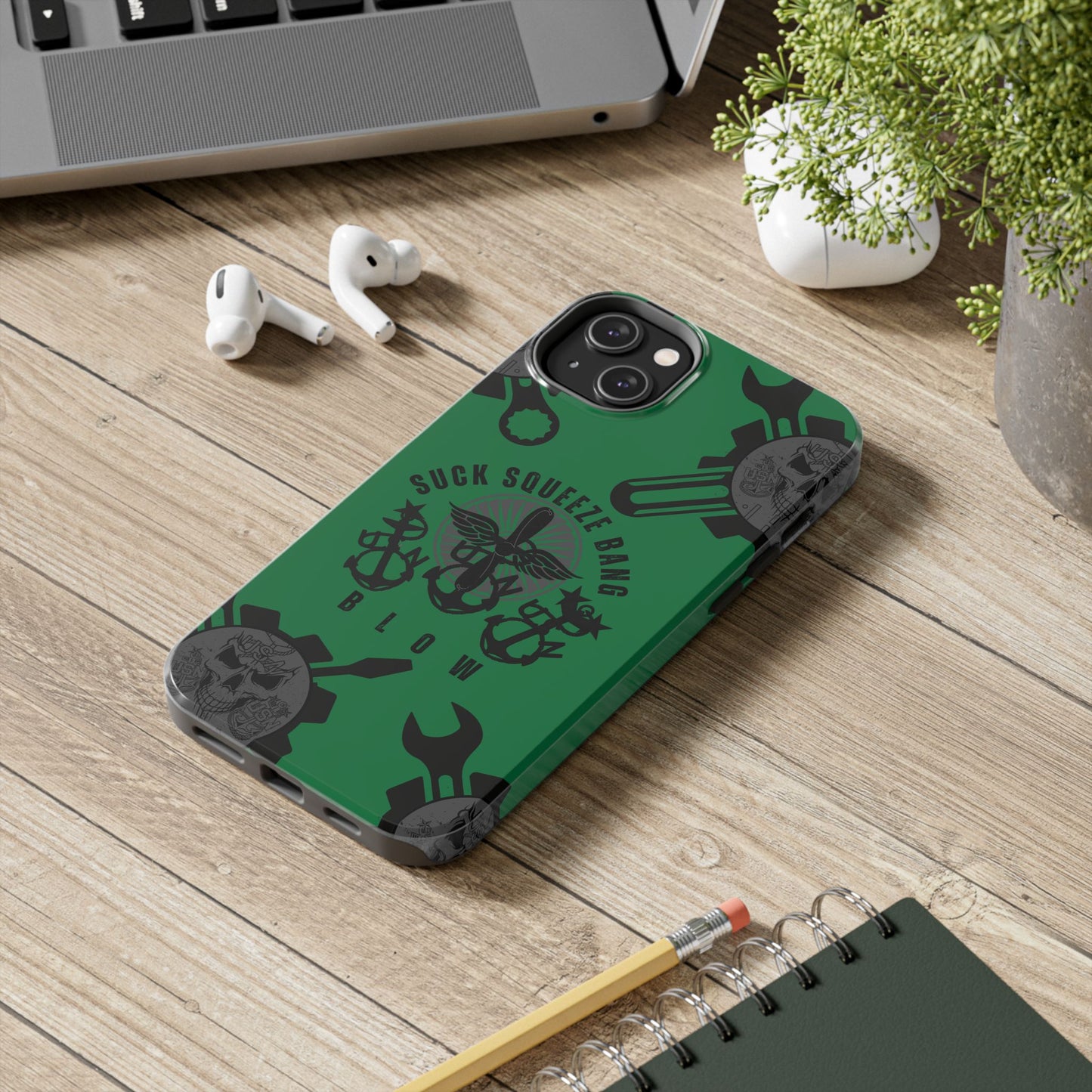 AD Mech Goat Tough Phone Cases