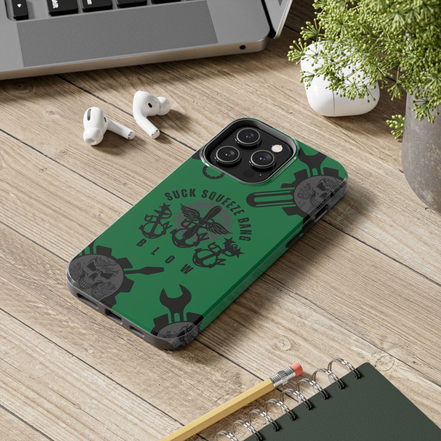 AD Mech Goat Tough Phone Cases