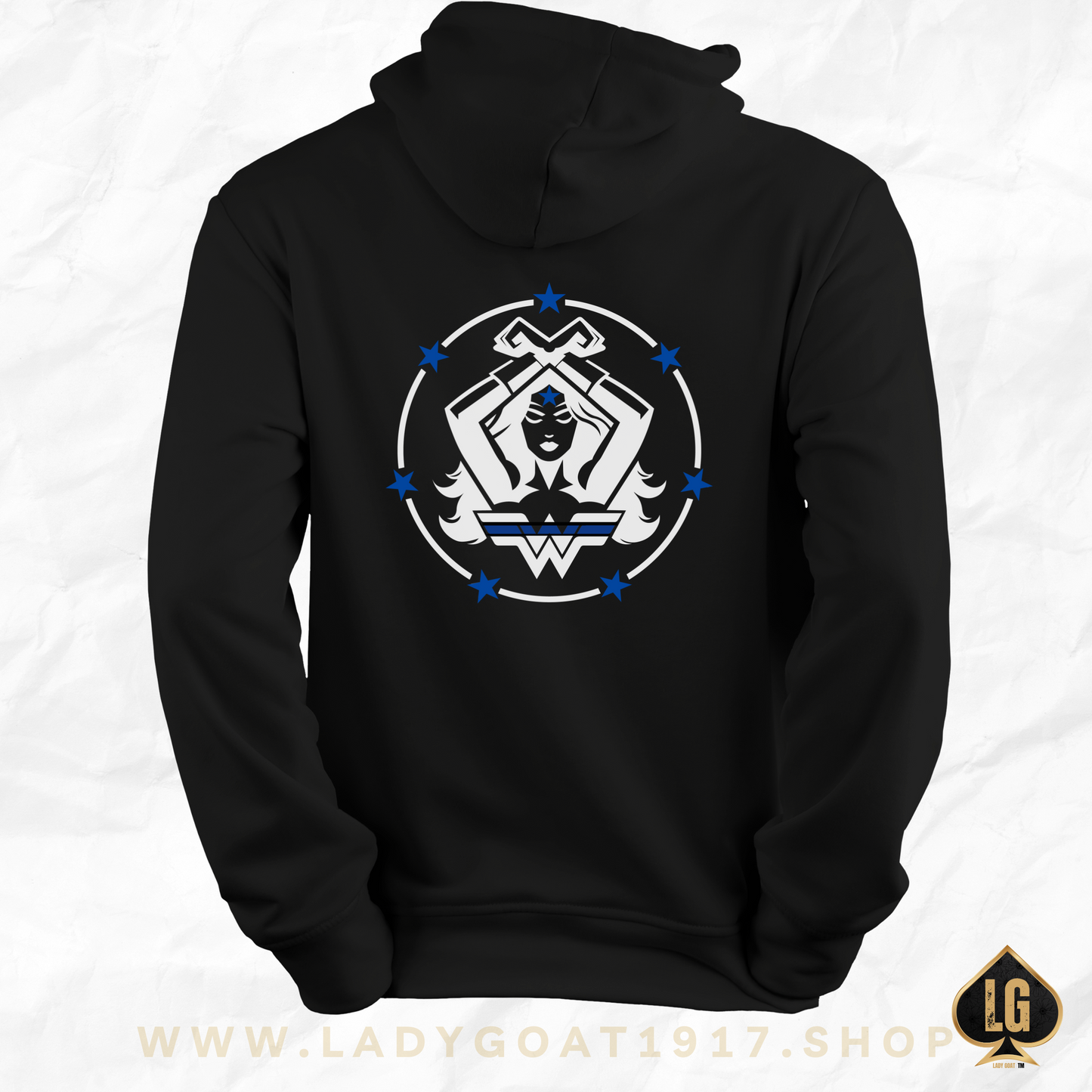 WW Blue Line Unisex Hoodie