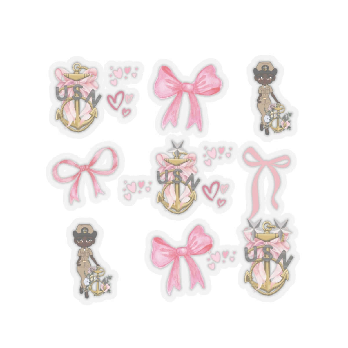 Lady Goat Coquette V3 Stickers