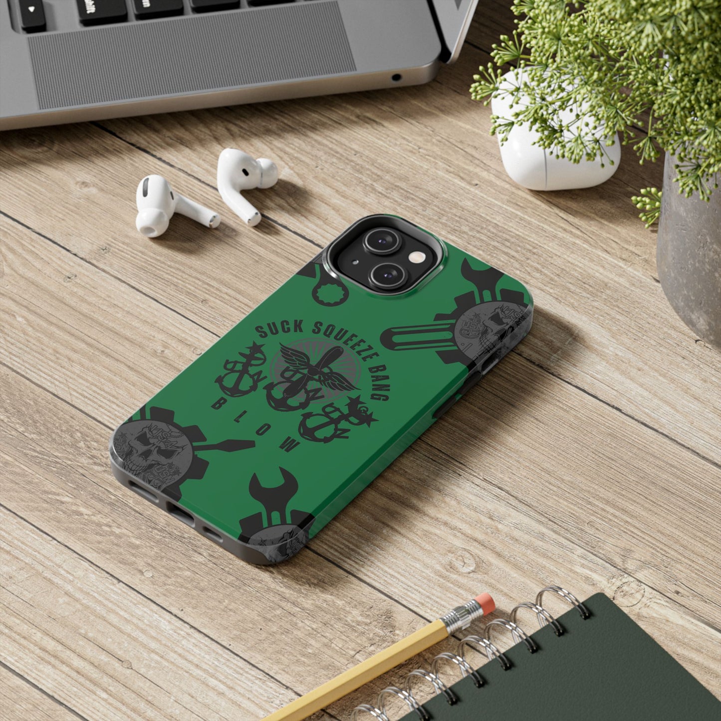 AD Mech Goat Tough Phone Cases