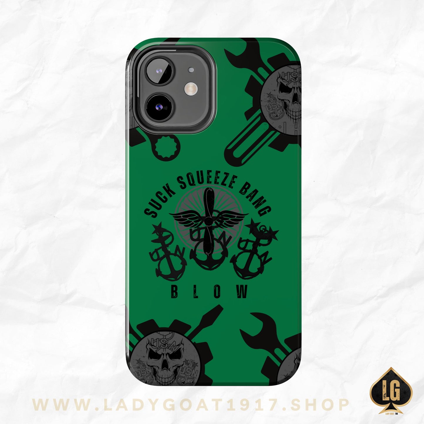 AD Mech Goat Tough Phone Cases