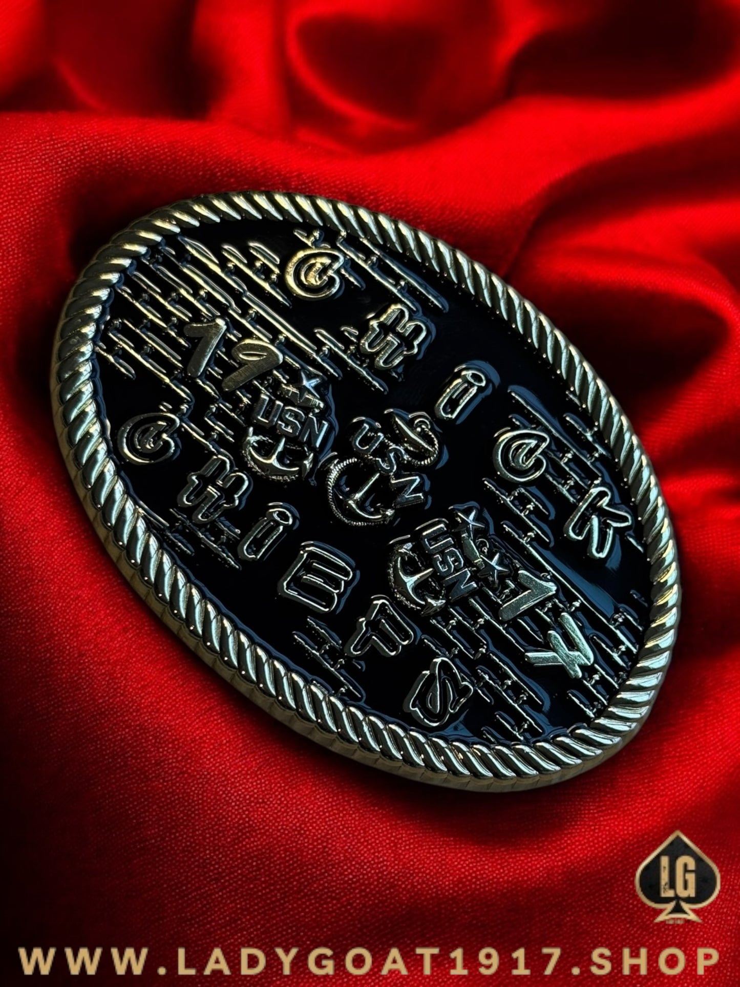 Chick Chief Belt Buckle 25"