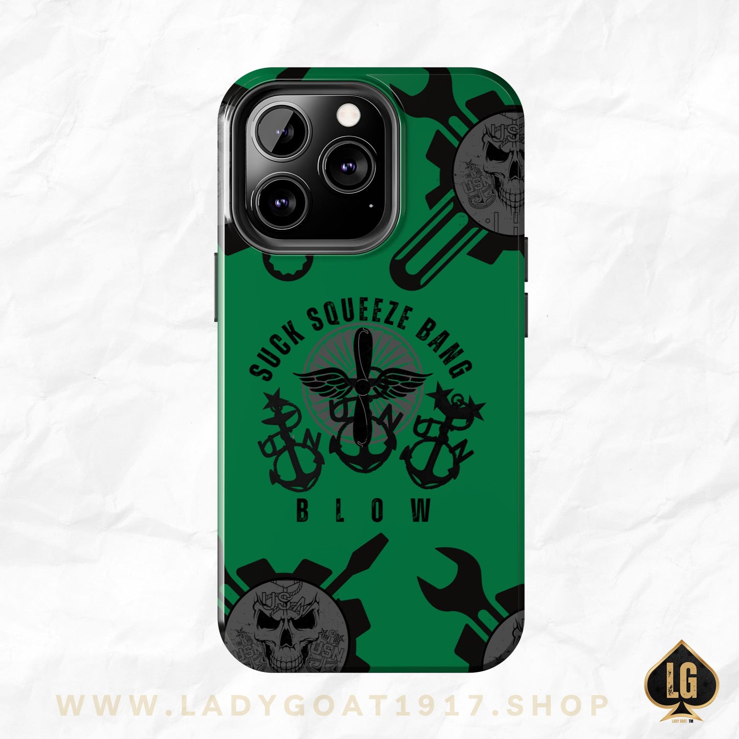 AD Mech Goat Tough Phone Cases