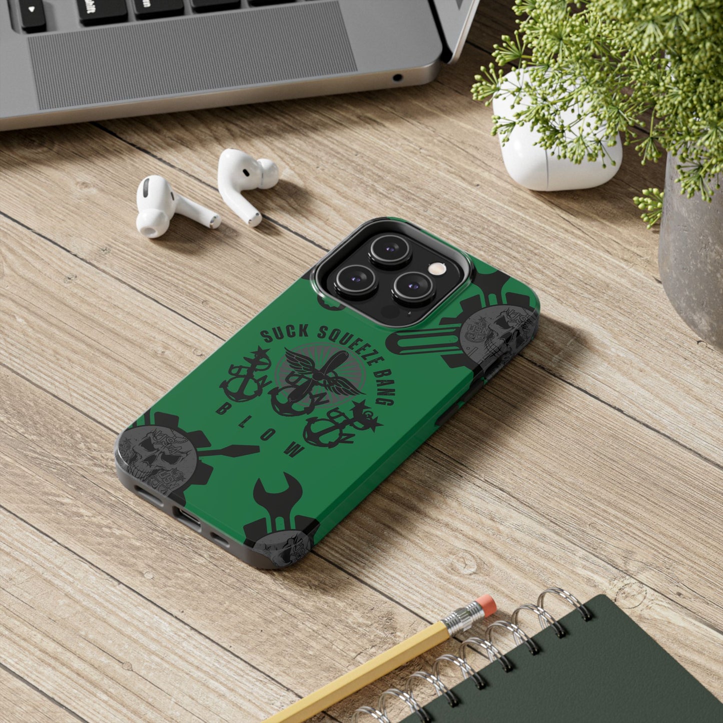 AD Mech Goat Tough Phone Cases