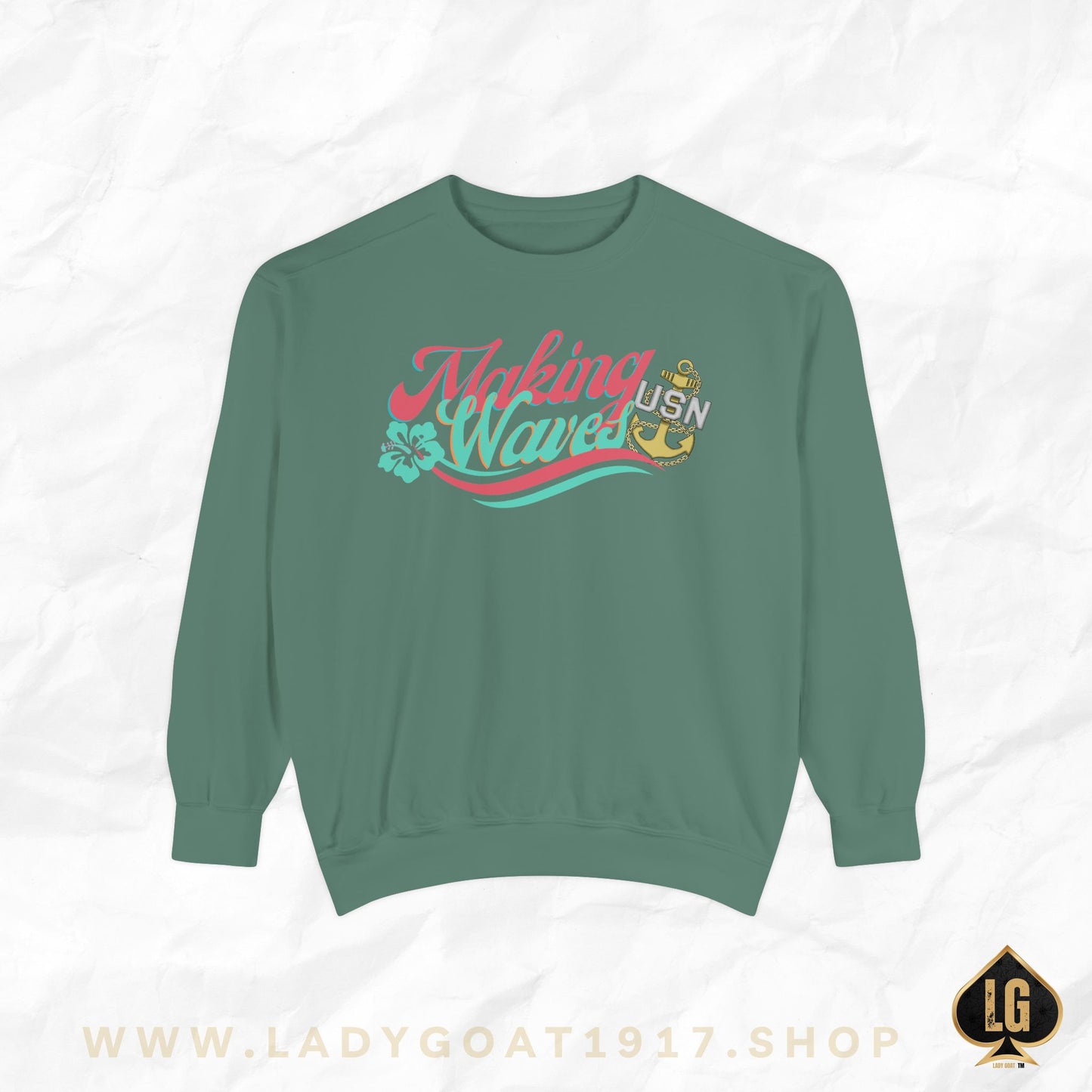 Making Waves Premium Unisex Relaxed Fit Sweatshirt