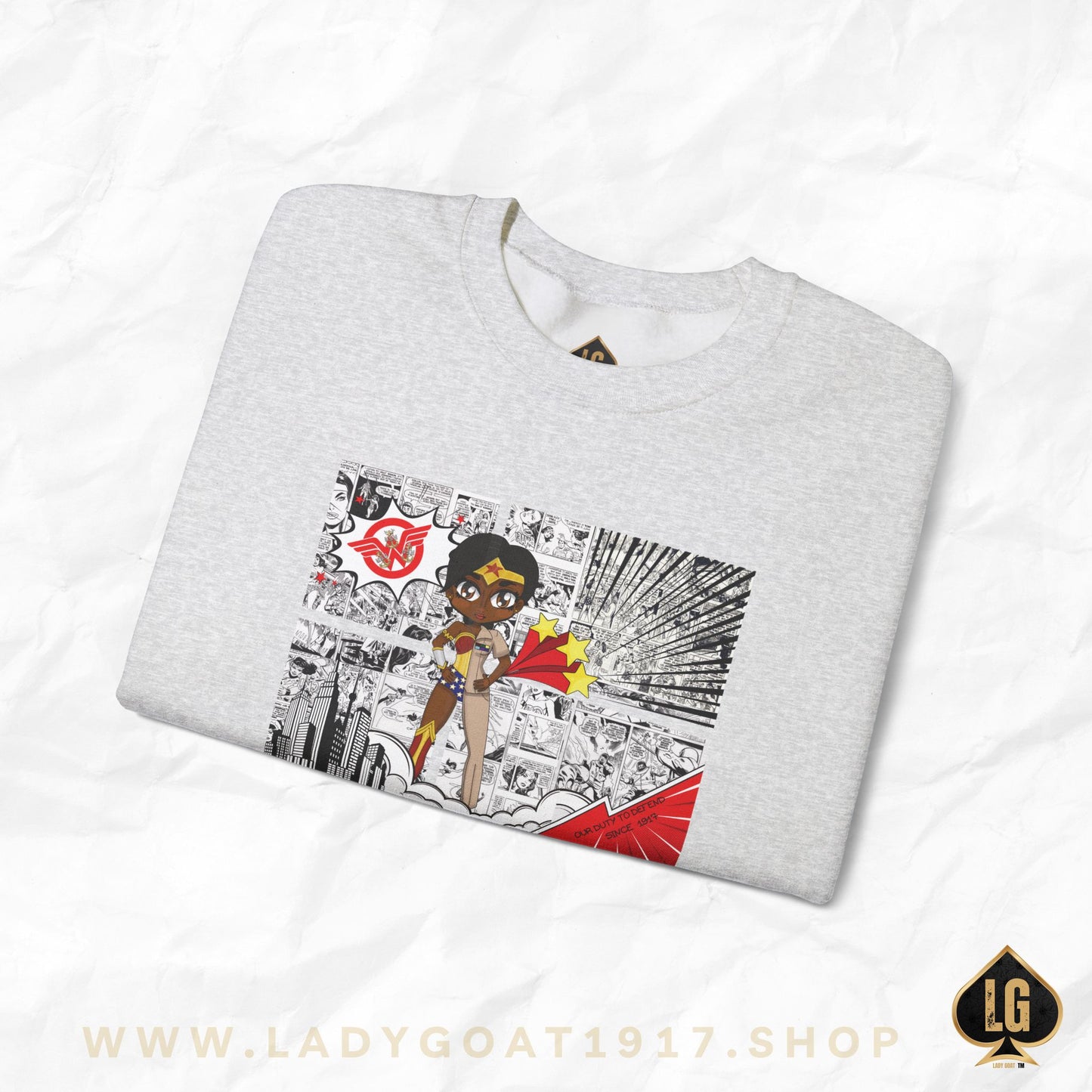 News Flash Comic V3 Crewneck Sweater