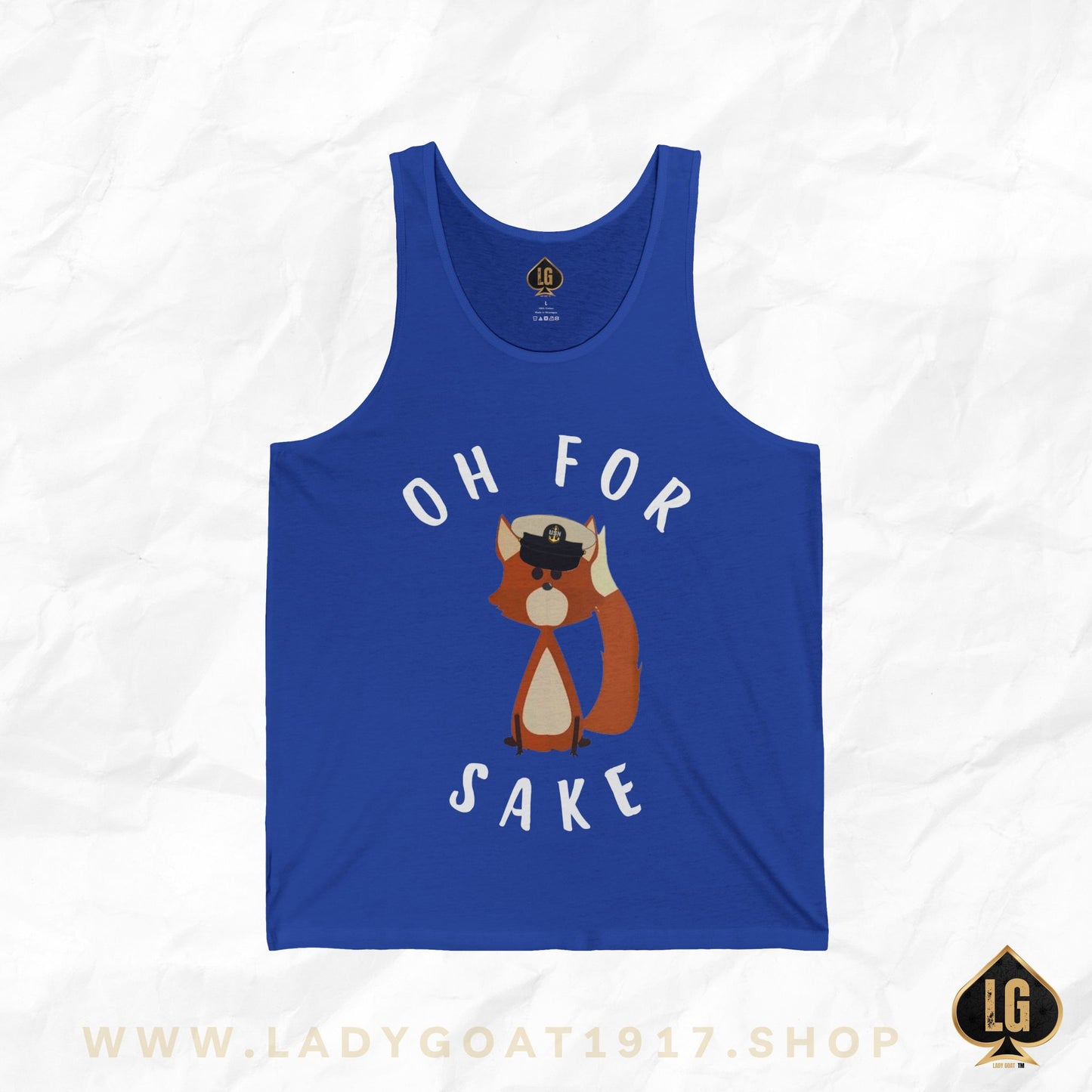 For 🦊 Sake ! Unisex Tank Top