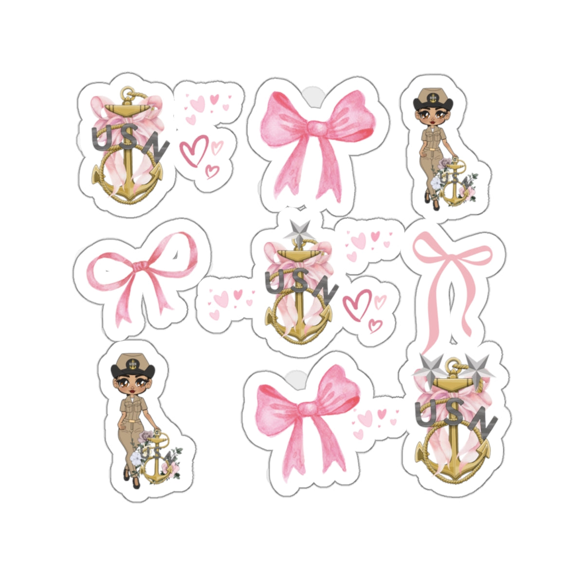 Lady Goat Coquette V1 Stickers