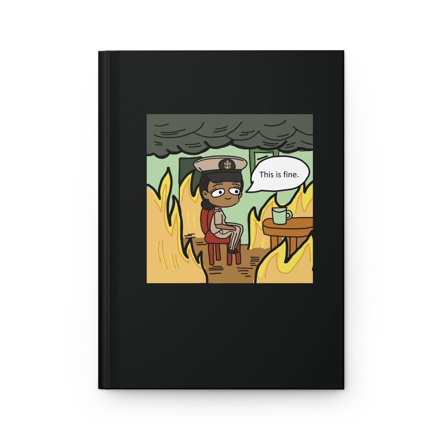 This is Fine ! V5 CPO Hardcover Journal Matte