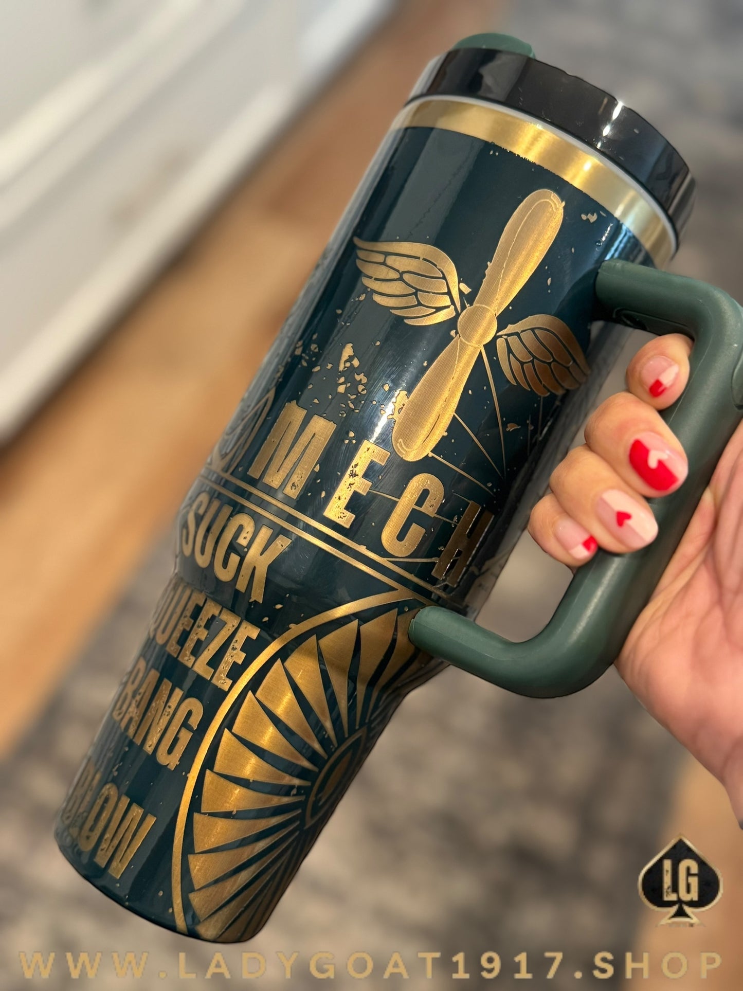 AD Mech 40 oz Tumbler Limited