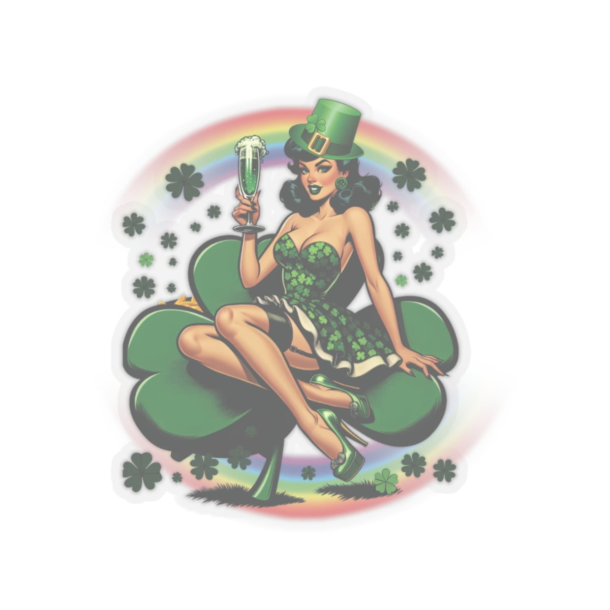 Lady Luck Stickers