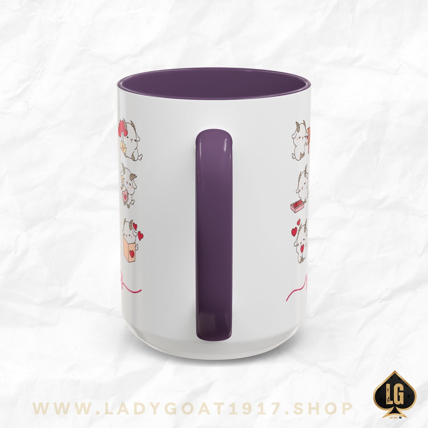 Hello Goat Valentine 15oz Mug