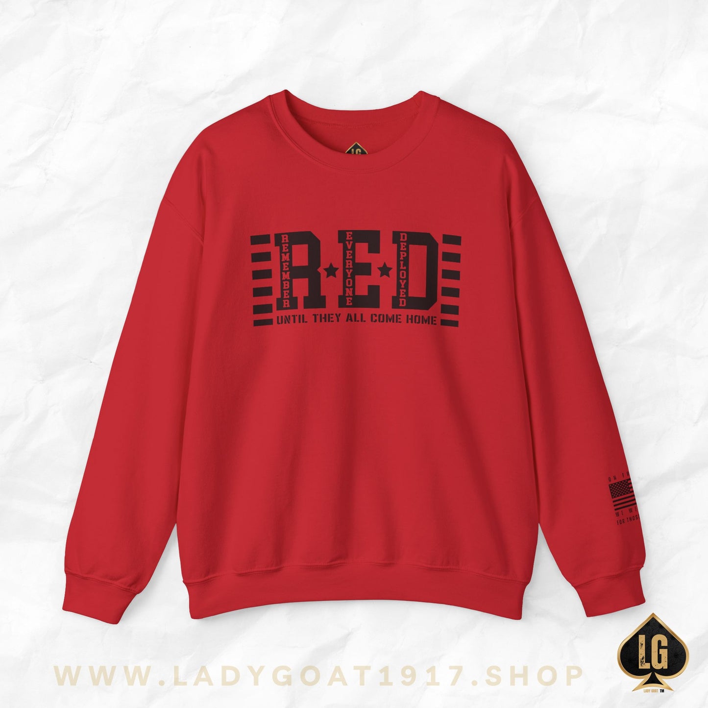 R.E.D Unisex Crewneck Sweater