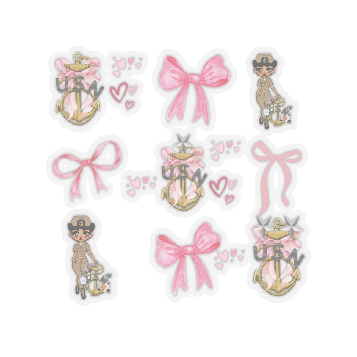 Lady Goat Coquette V1 Stickers