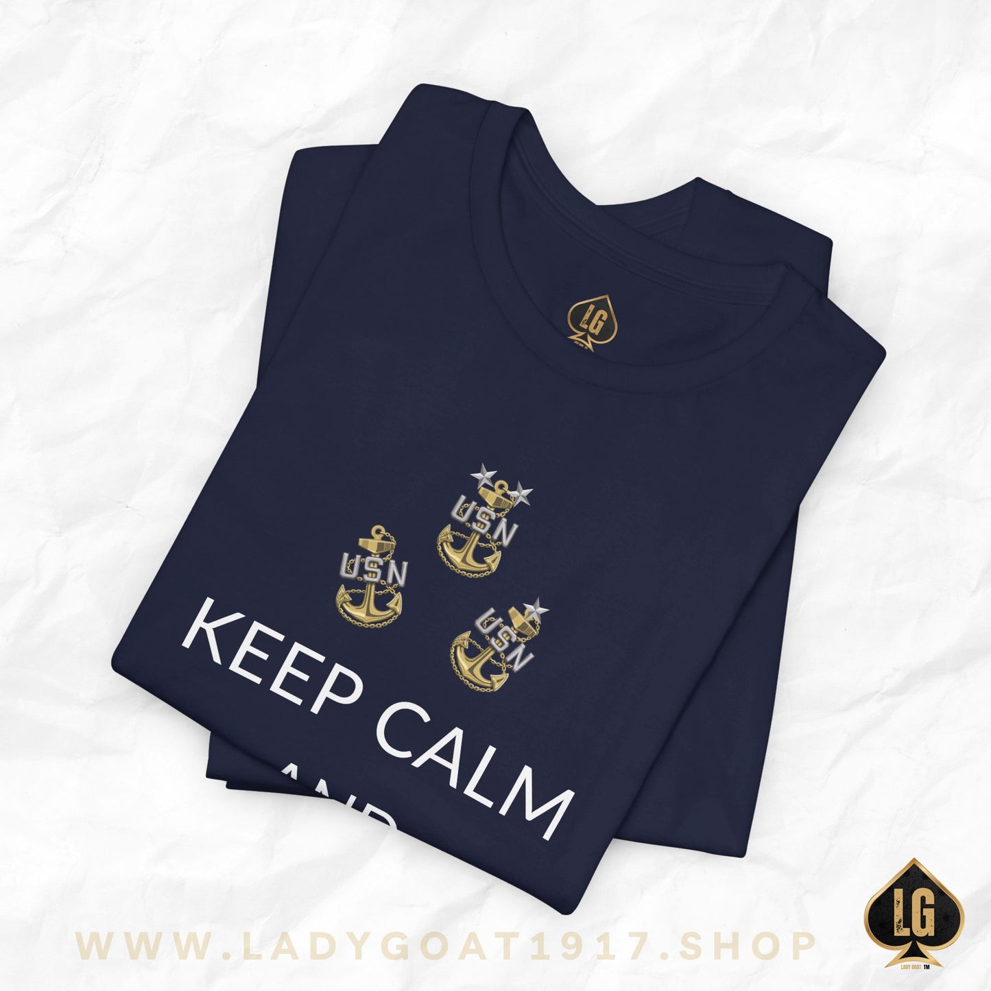 Keep Calm Ask Chief Unisex Tee
