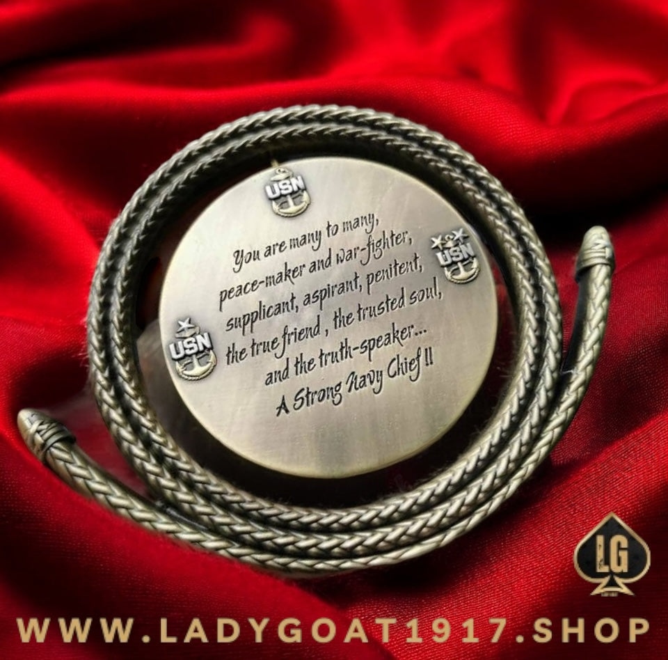 WW Lasso Challenge Coin 20”