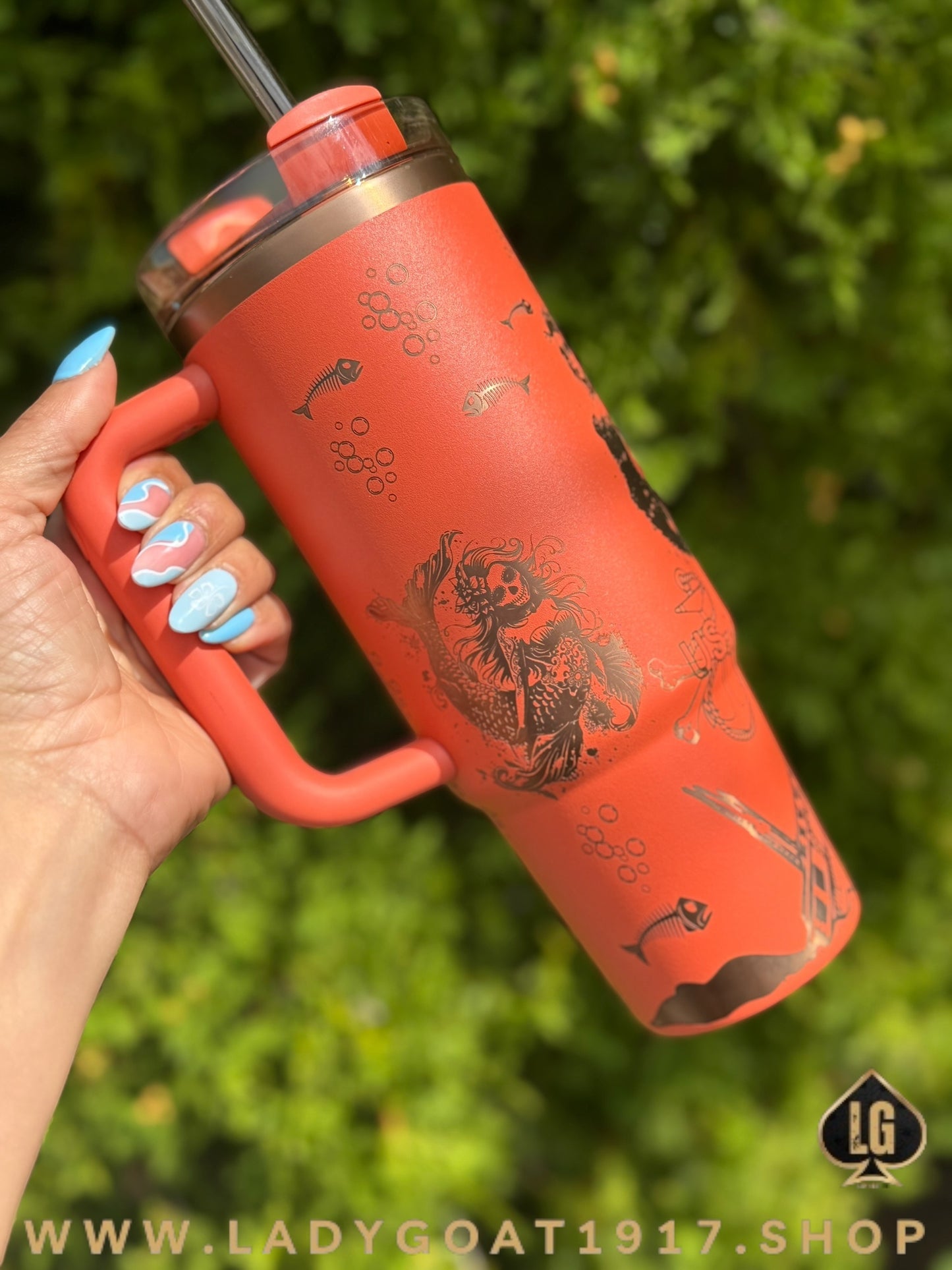 Mermaid SkullSTANLEY 30oz Tumbler Limited