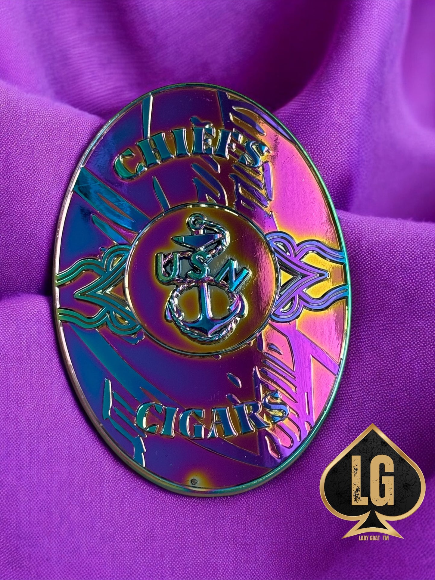 OD Chiefs and Cigars Challenge Coin 24”