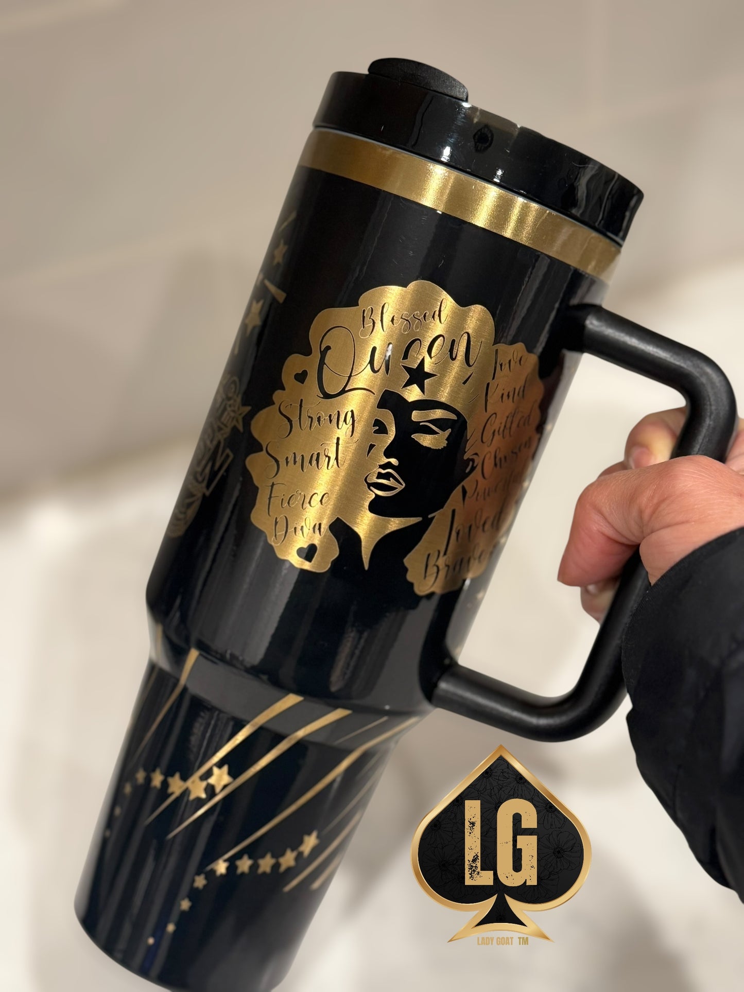 WW OG Diva Gold 40 oz Tumbler