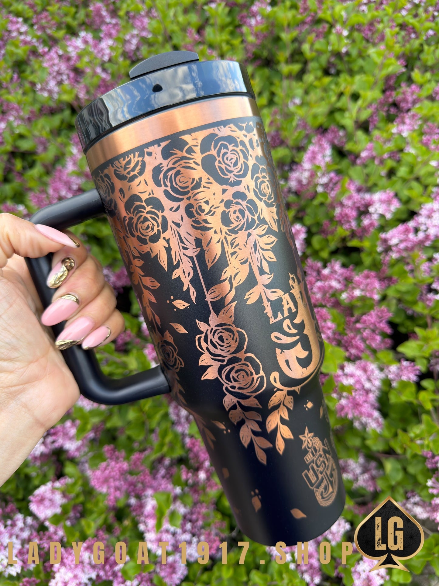Jefa Black Cooper 40oz Tumbler Limited