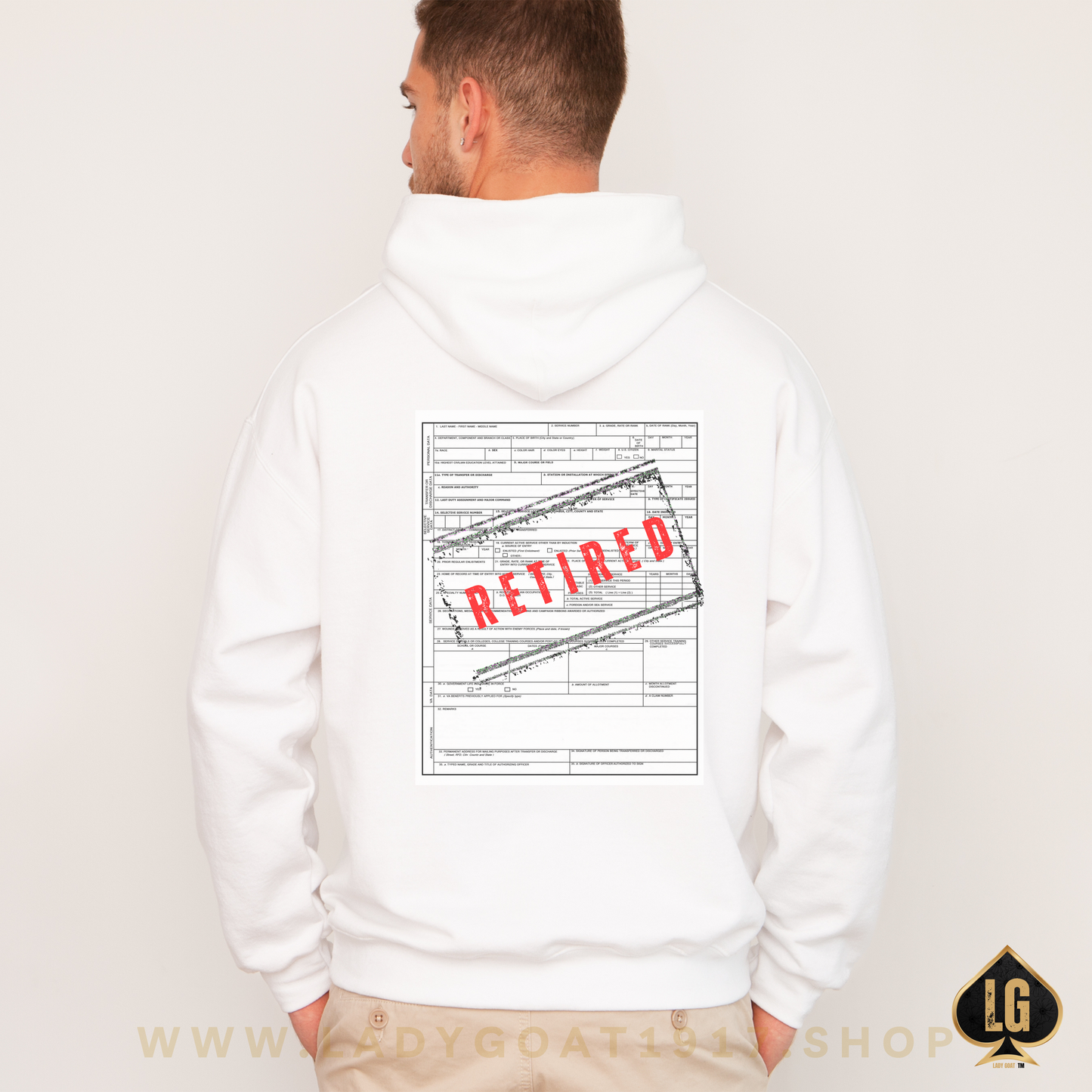 DD214 Retired CPO Unisex Hoodie