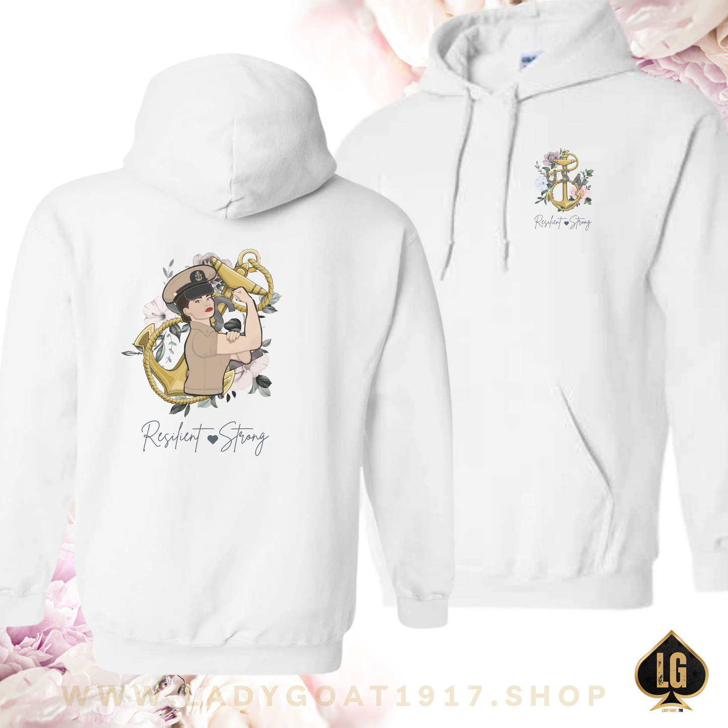 Resilient and Strong V6 Unisex Hoodie