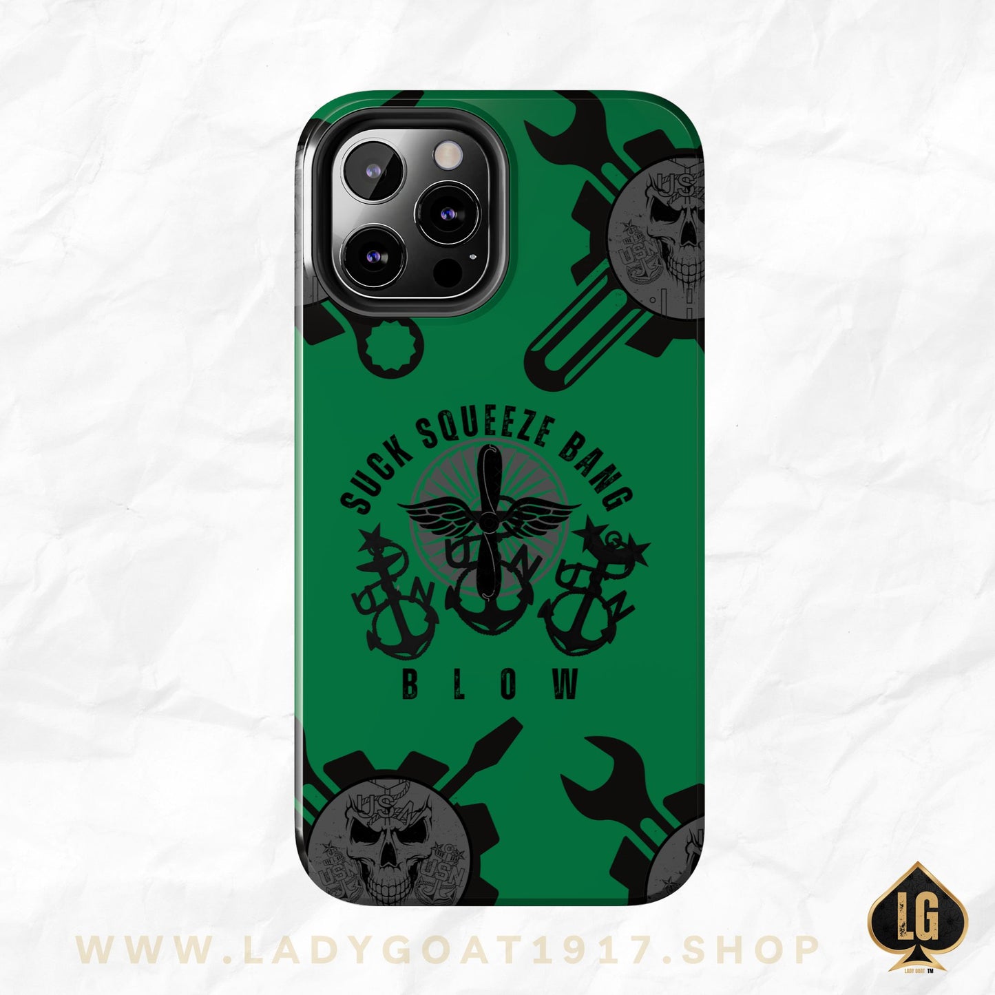 AD Mech Goat Tough Phone Cases