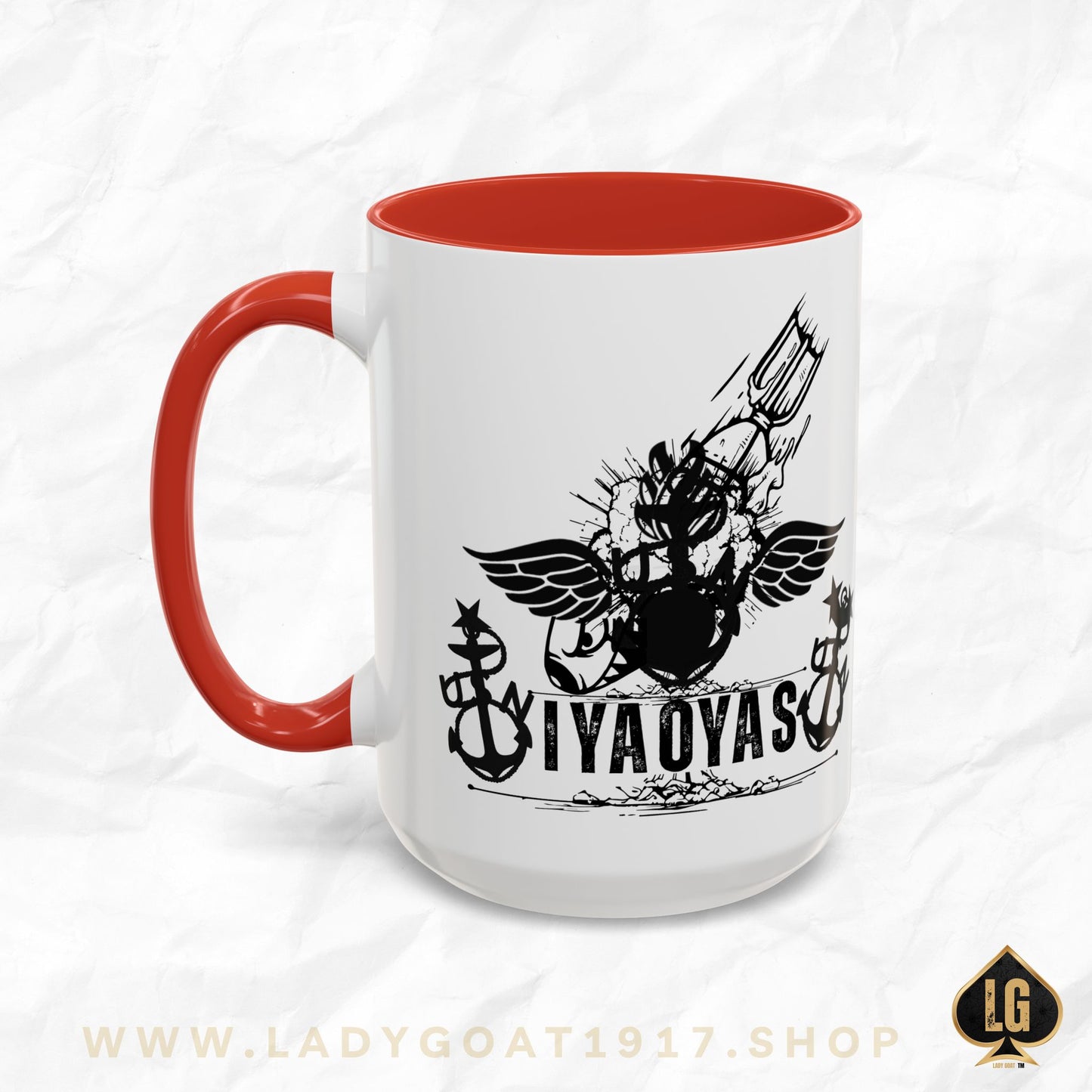 IYAOYAS Goat Accent Coffee Mug 15oz