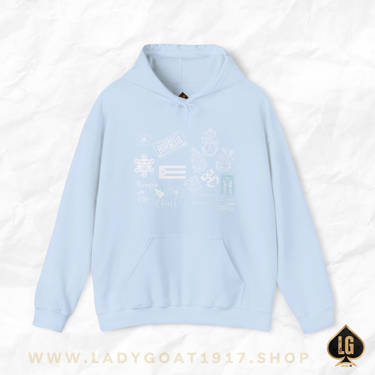 Azul Clarita Unisex Hoodie