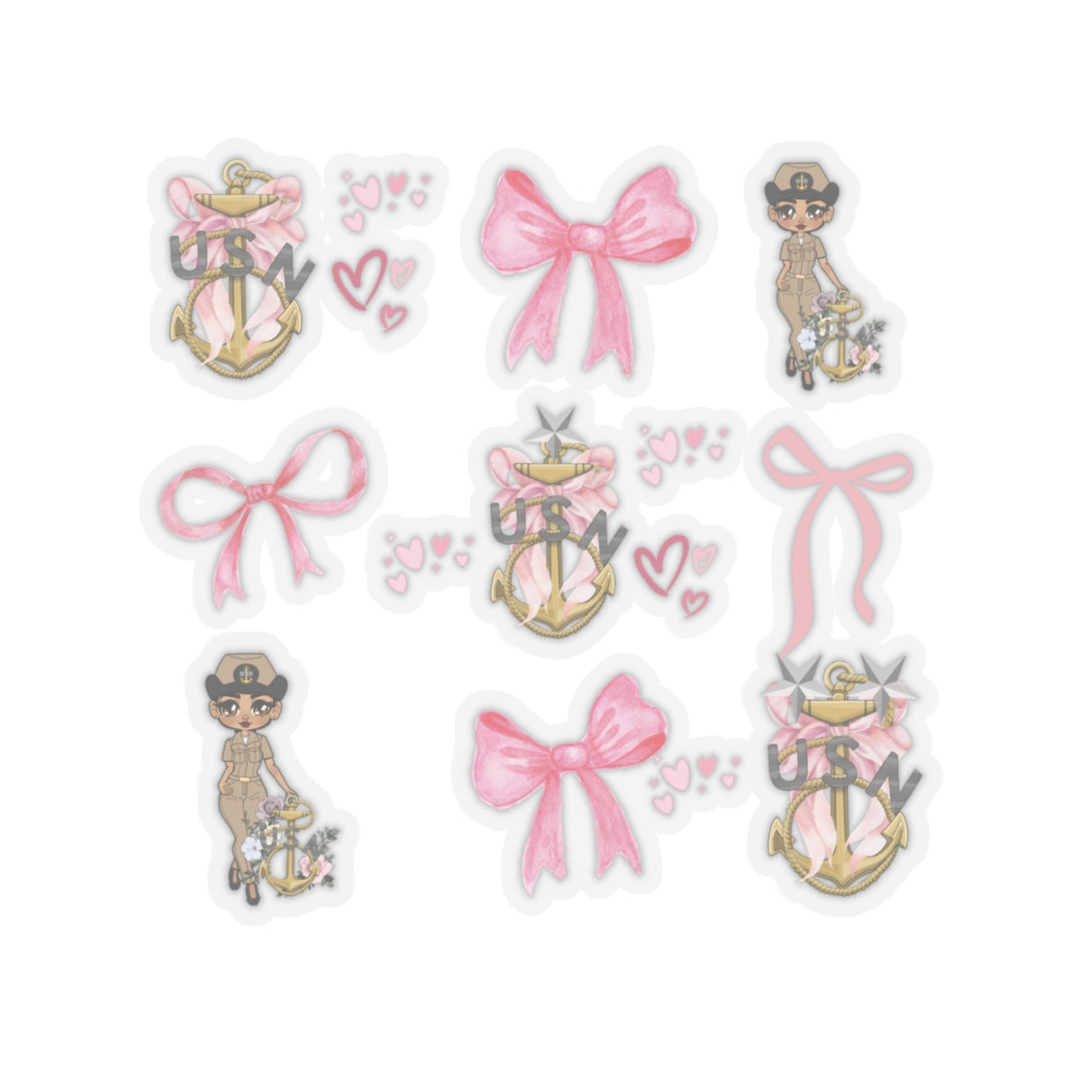 Lady Goat Coquette V1 Stickers